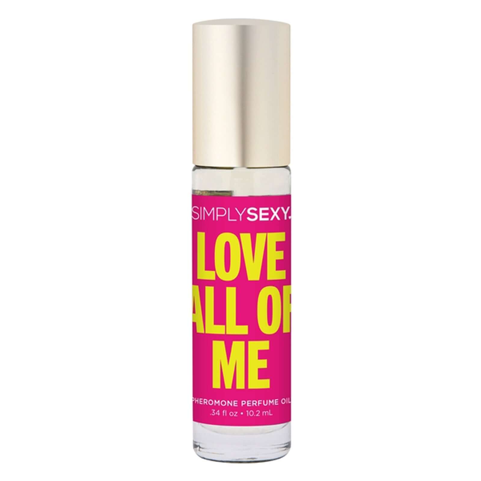 Simply Sexy Pheromone Perfume Oil Love All of Me Roll on .34 Oz Bottle