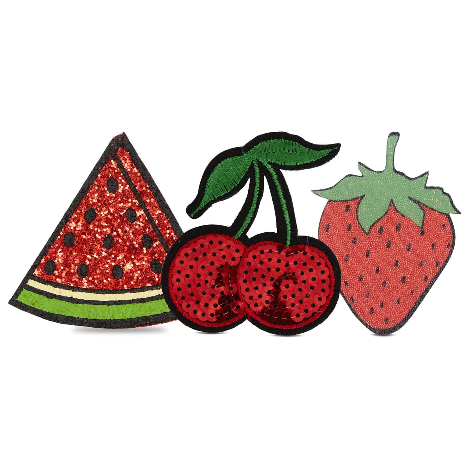 KandiHouse Juicy Fruits Pack Pasties featuring watermelon, cherries, and strawberry designs for fun, seamless coverage.