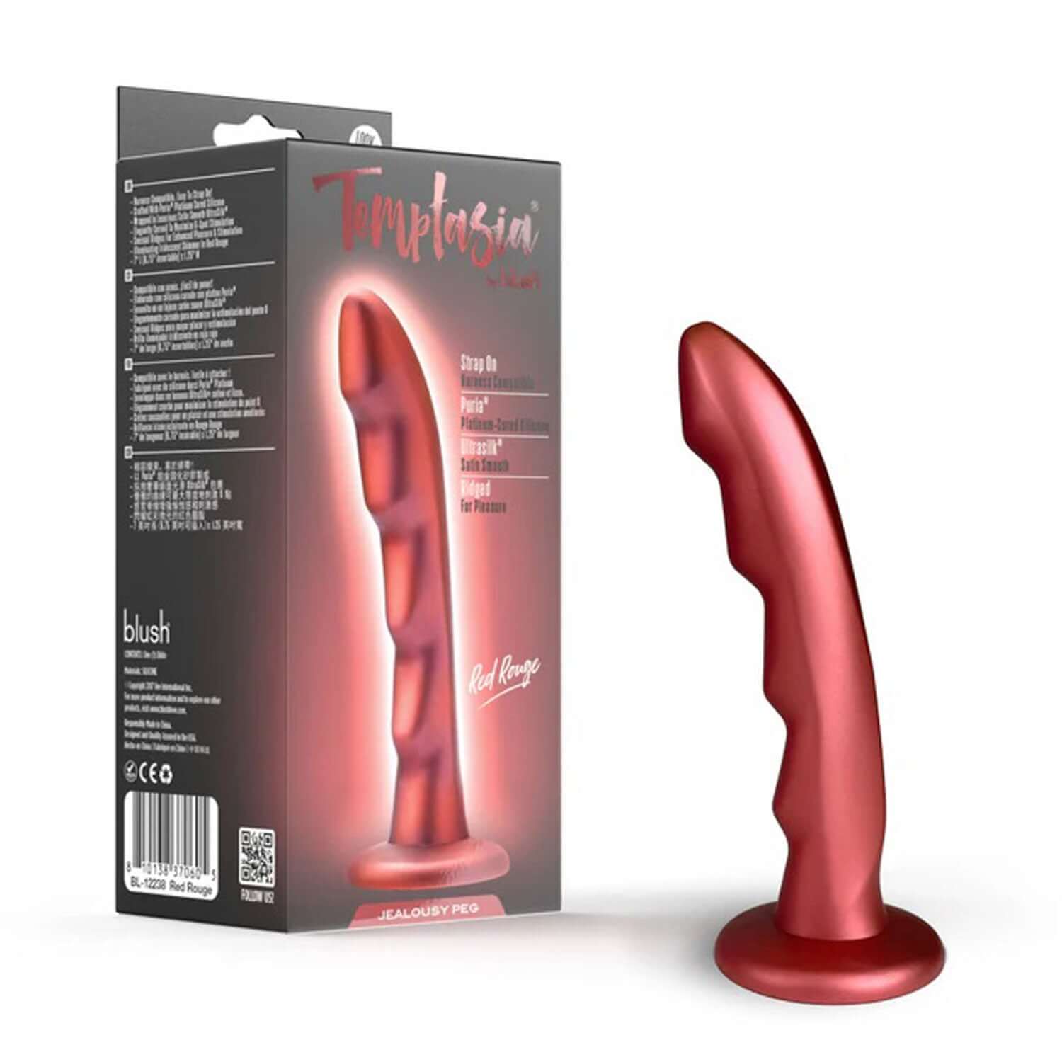 Temptasia Surrender Peg Beginner Power Purple Dildo