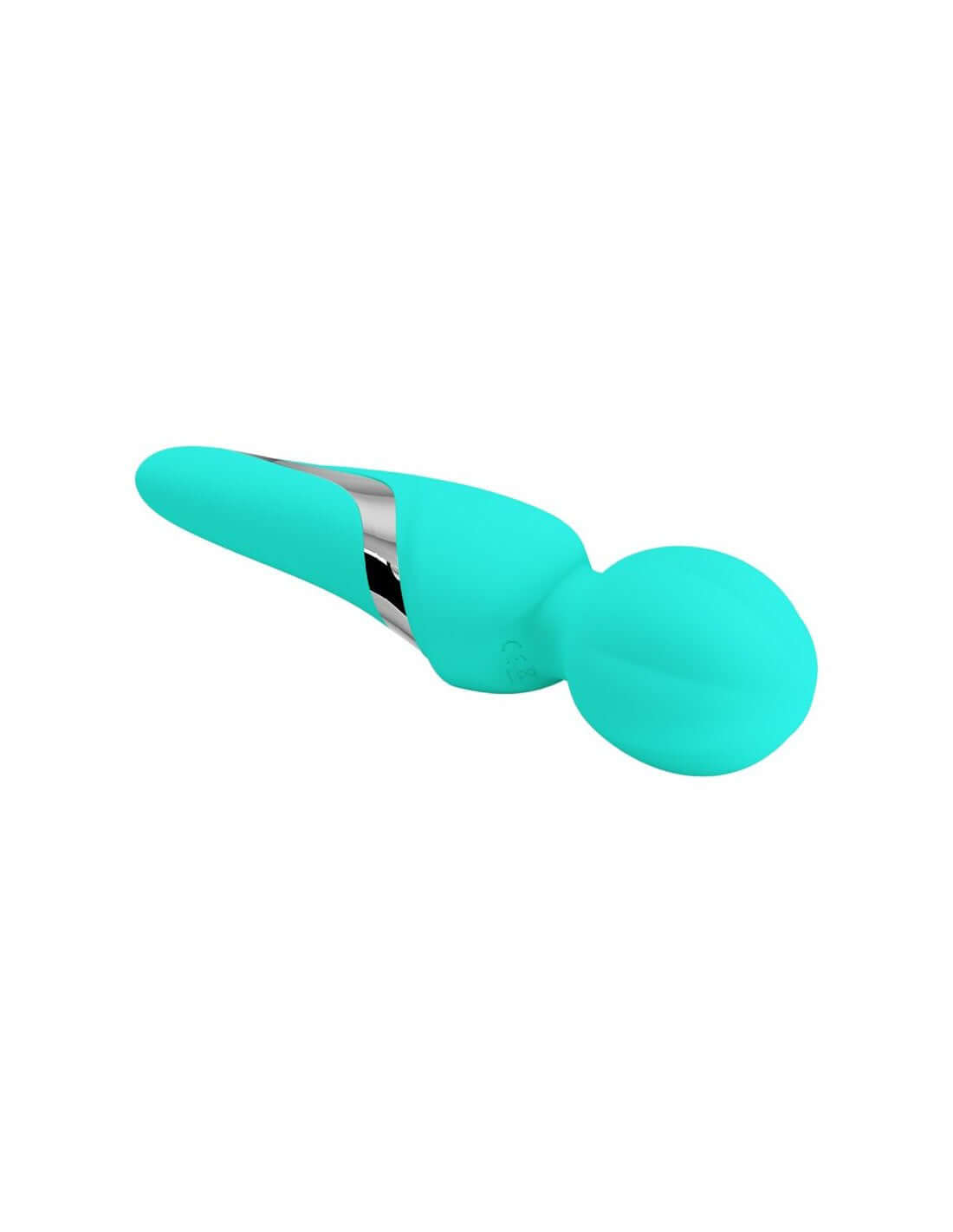 Walter Super Soft Silicone Wand in Seafoam hue featuring ultra soft silicone for a comfortable and skin friendly experience.