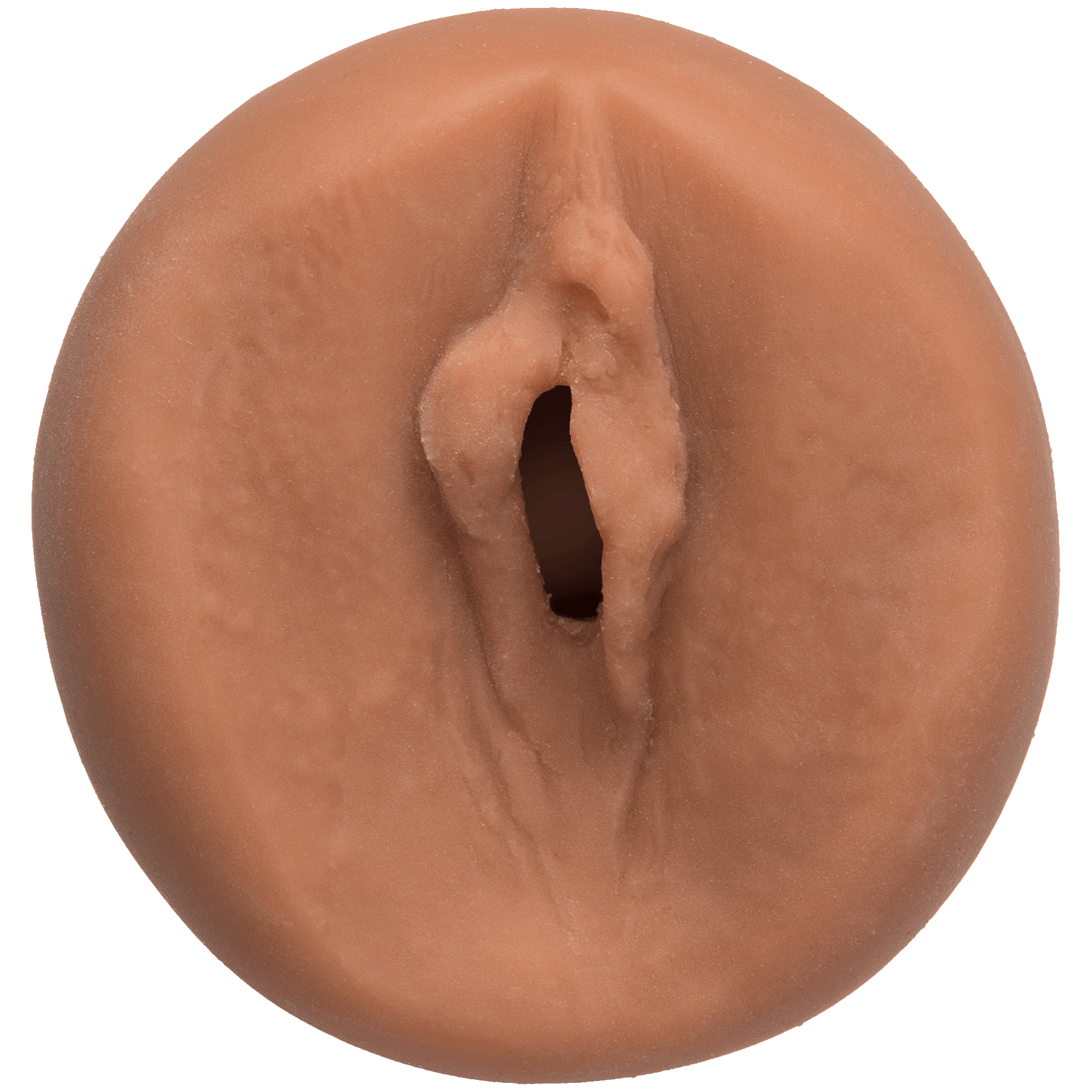 Main Squeeze Original Pussy stroker - Caramel, close-up view showing realistic design and texture for lifelike experience