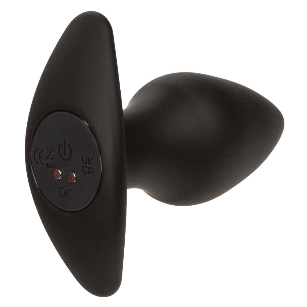 Black Rock Bottom Perfect Probe with ergonomic shape and multiple vibration functions for intense sensations and precise intimate exploration.