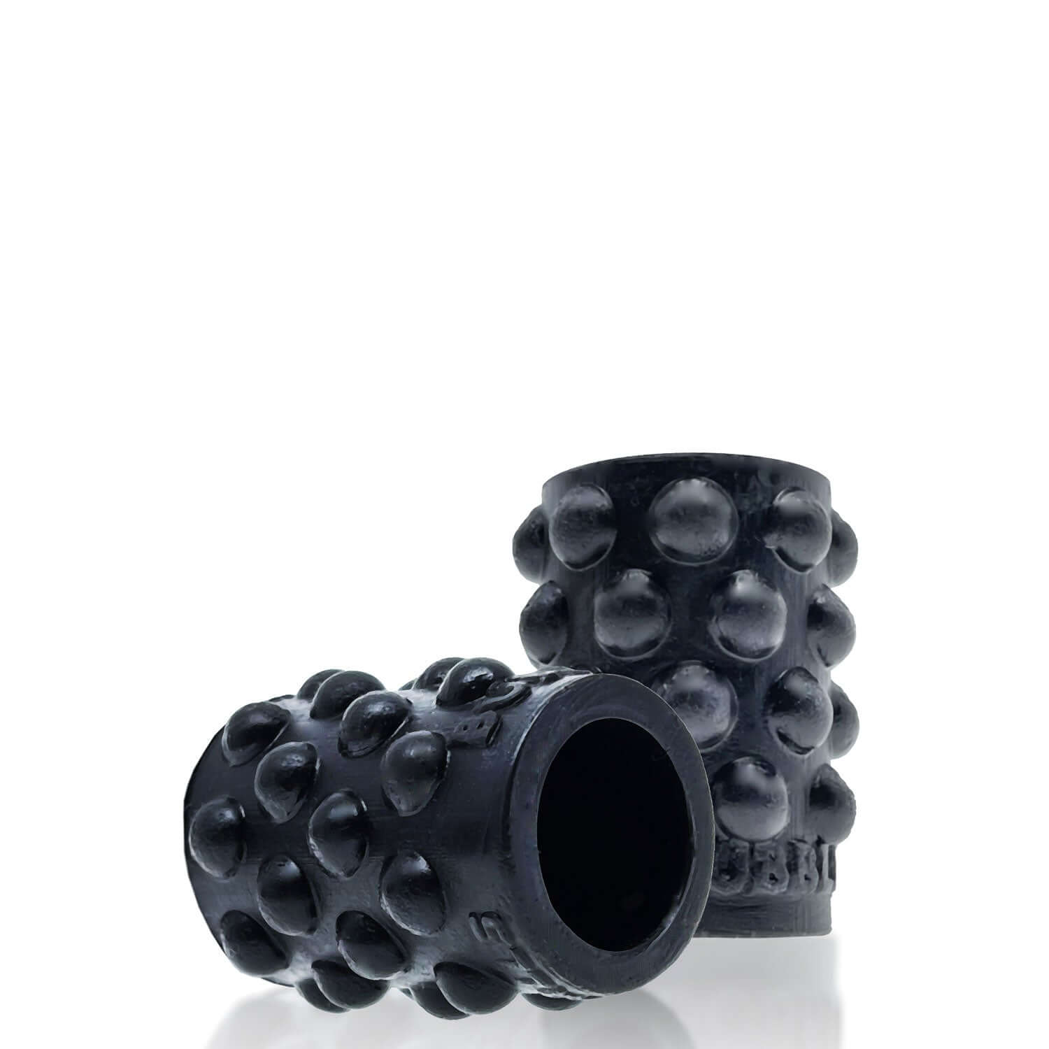 Bubbles Nipsuckers in black made of Liquid Platinum Silicone for enhanced sensitivity and comfort.