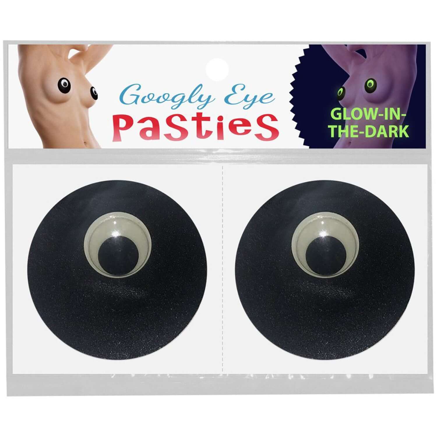 Googly Eye Pasties Glow in the Dark – Fun Sexy High-Quality Bedroom Accessory