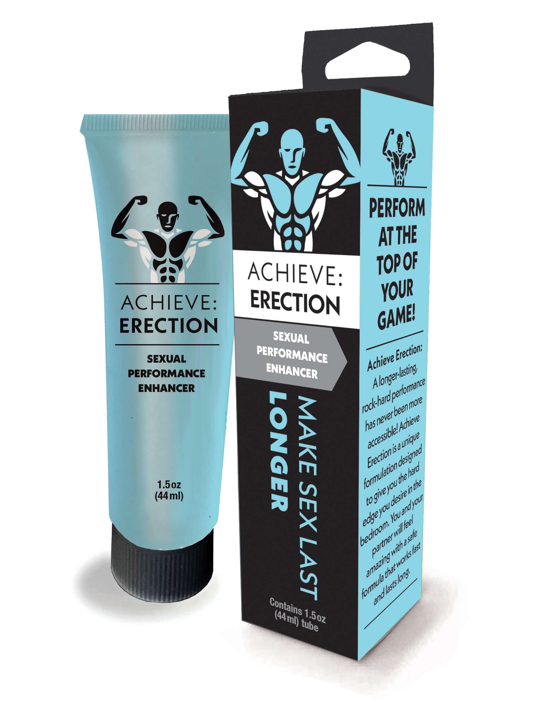 Achieve Erection Sexual Performance Enhancer 1.5 Oz Tube and Box