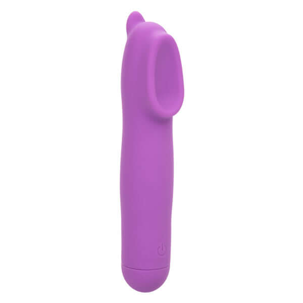 First Time Rechargeable Hummer in purple, ergonomic design with scoop for intense vibrations and 10 dynamic functions.