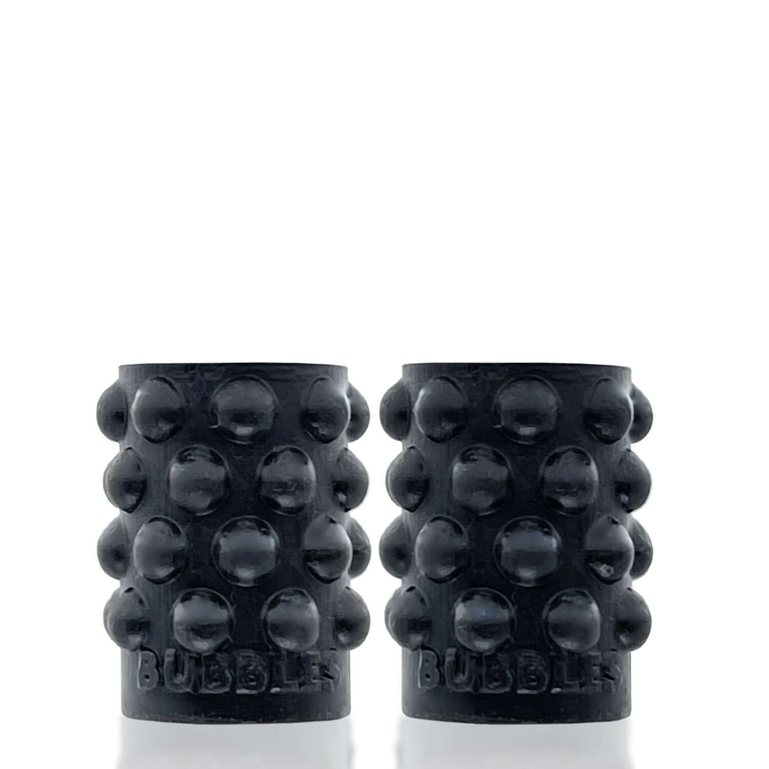 Bubbles Nipsuckers in black, made from Liquid Platinum Silicone for comfort and superior suction.