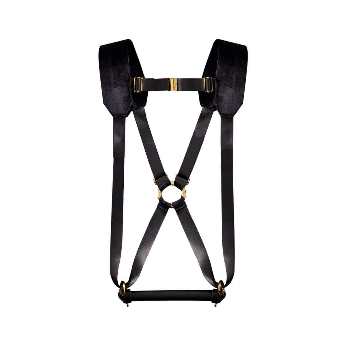 UPKO adult sex harness restraint device with adjustable straps and X-shape design for comfort and stability.