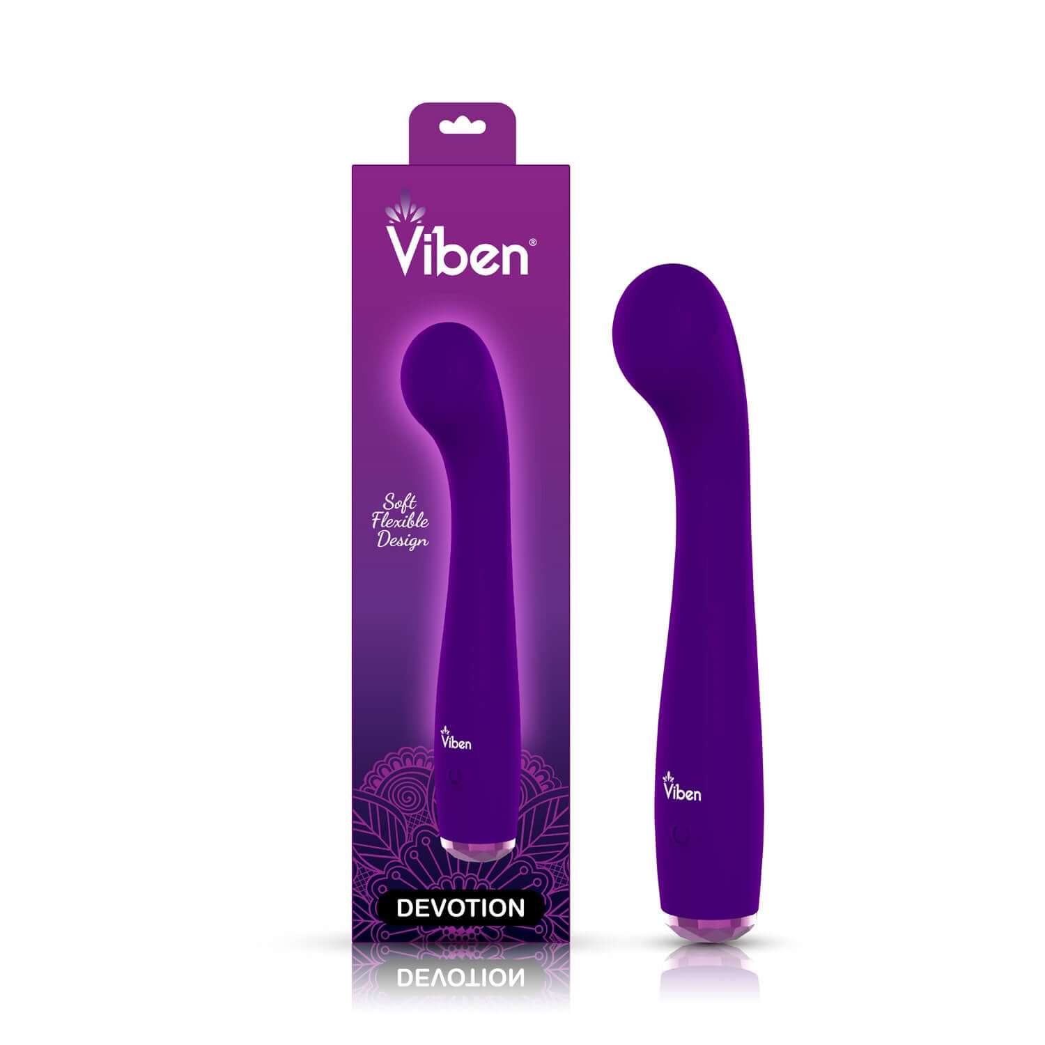 Violet Viben Devotion G-Spot Vibe with Packaging Box