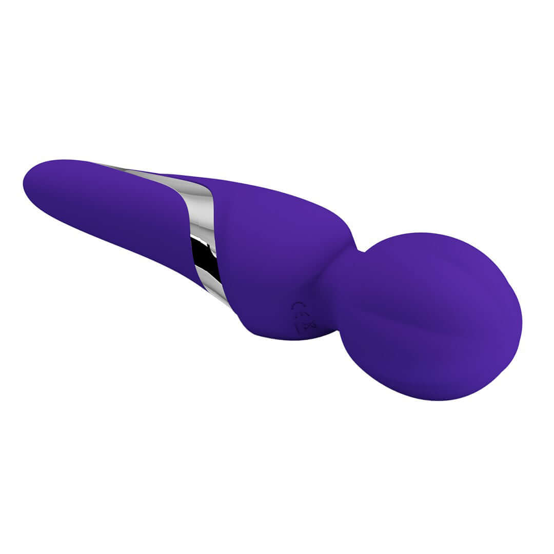 Walter Super Soft Silicone Wand in Violet – Ultra soft and smooth touch, comfortable and skin-friendly, 7 vibration modes for enhanced pleasure.