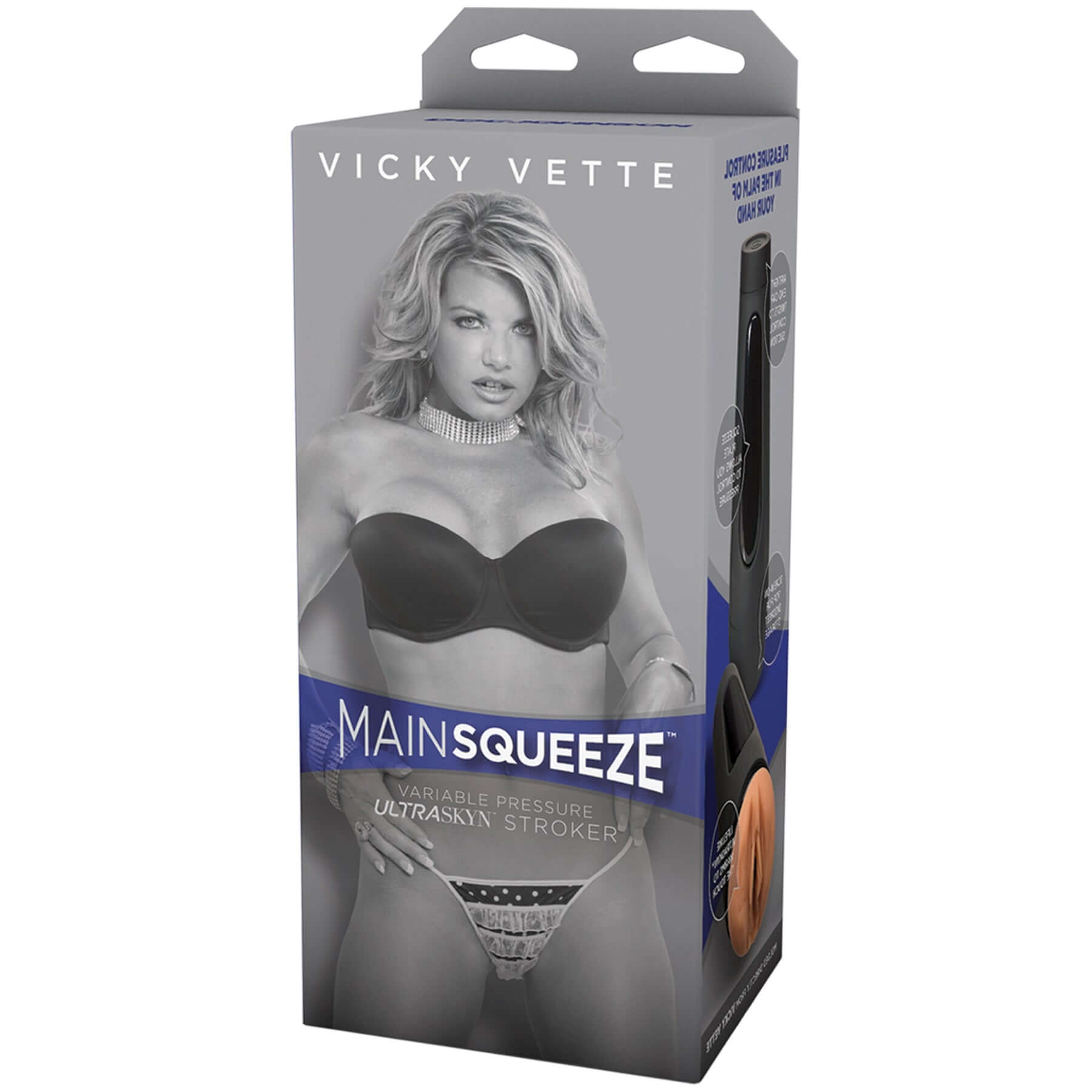 Main Squeeze Vicky Vette Variable Pressure ULTRASKYN Stroker Packaging