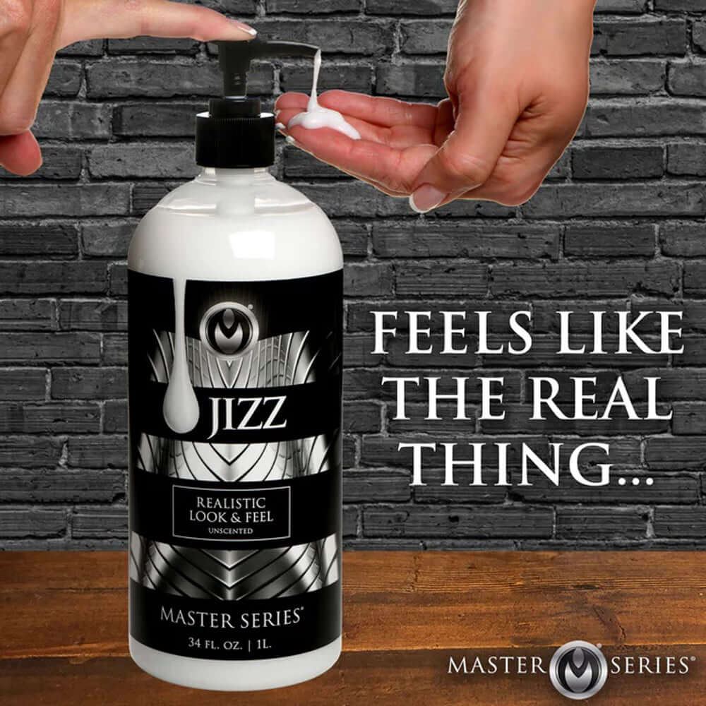 Jizz Unscented Water-Based Lube - 34oz-1