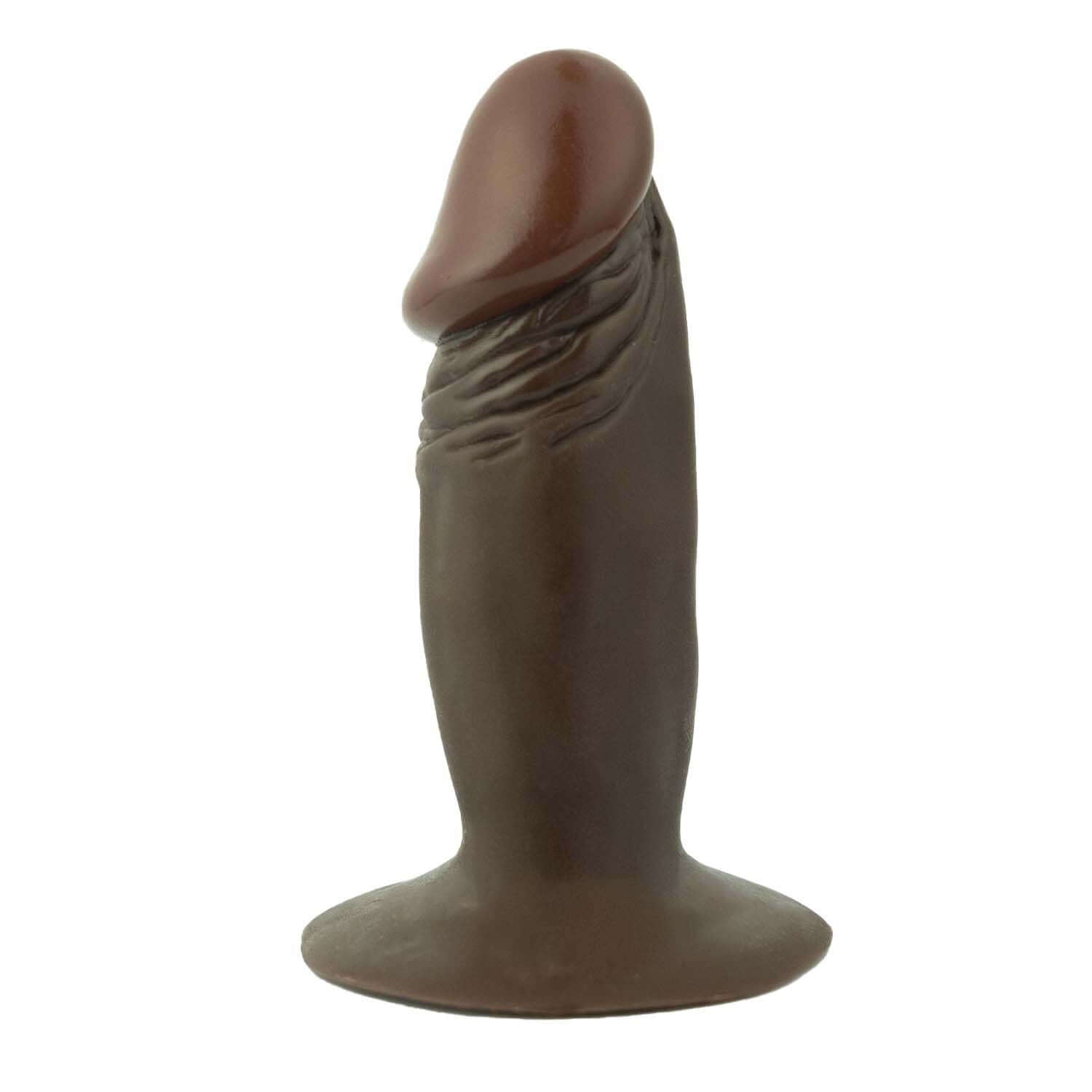 Afro American Whoppers 4 inches Dildo - Brown