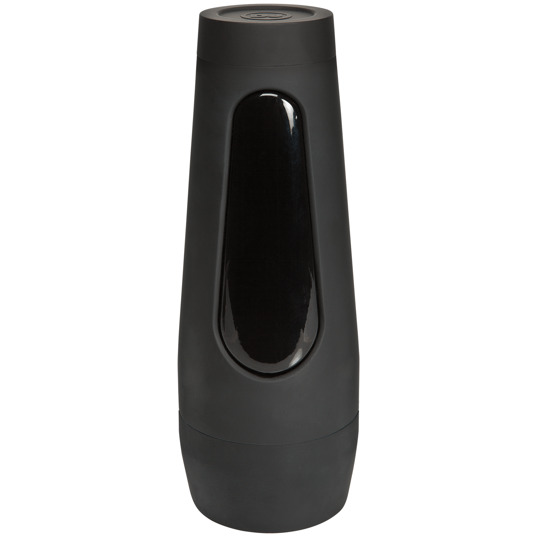 Main Squeeze - the Original Pussy - Caramel in black squeezable hard case for adjustable pressure and suction levels.