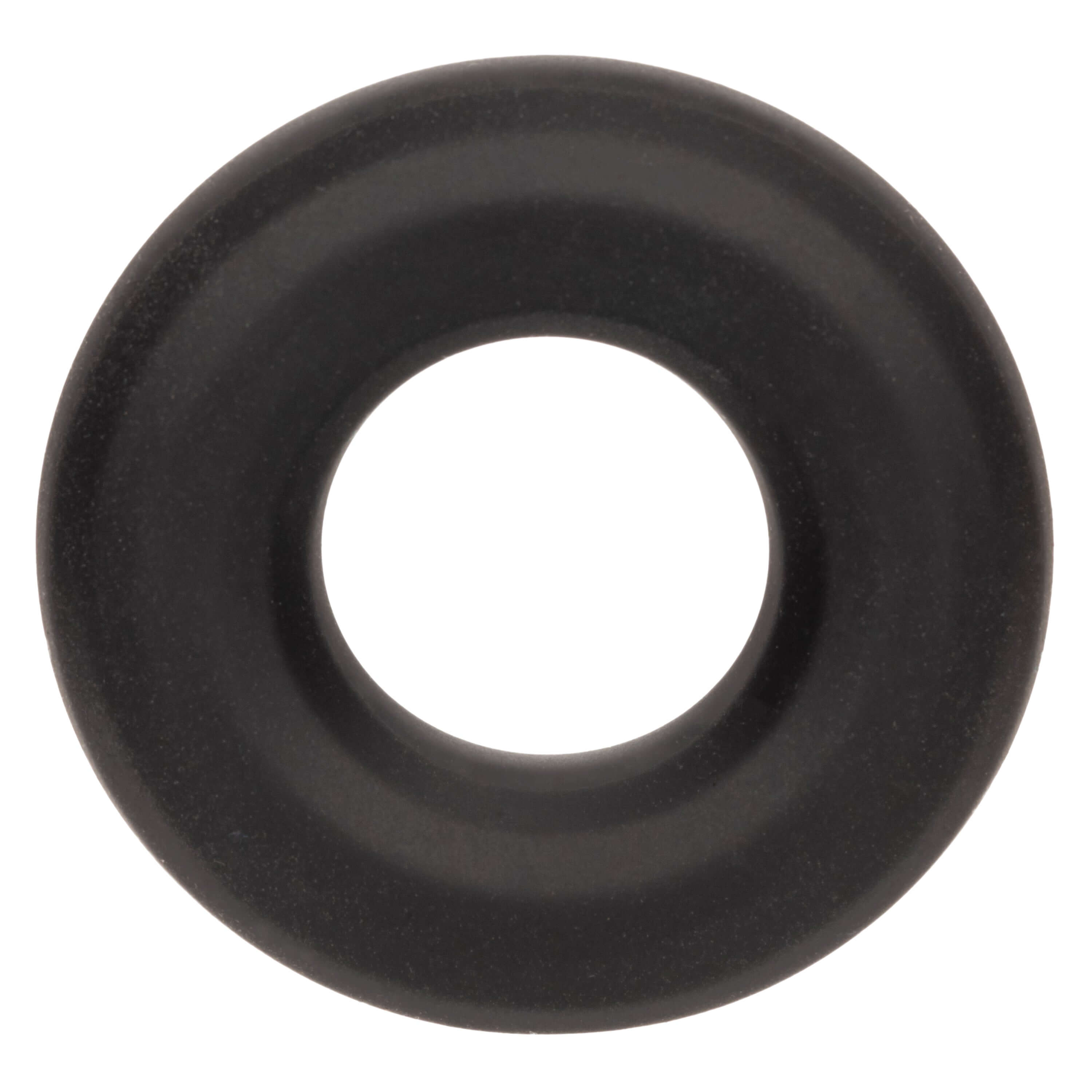 Alpha Liquid Silicone Prolong Medium Ring in Black for enhanced intimate experiences and comfortable fit