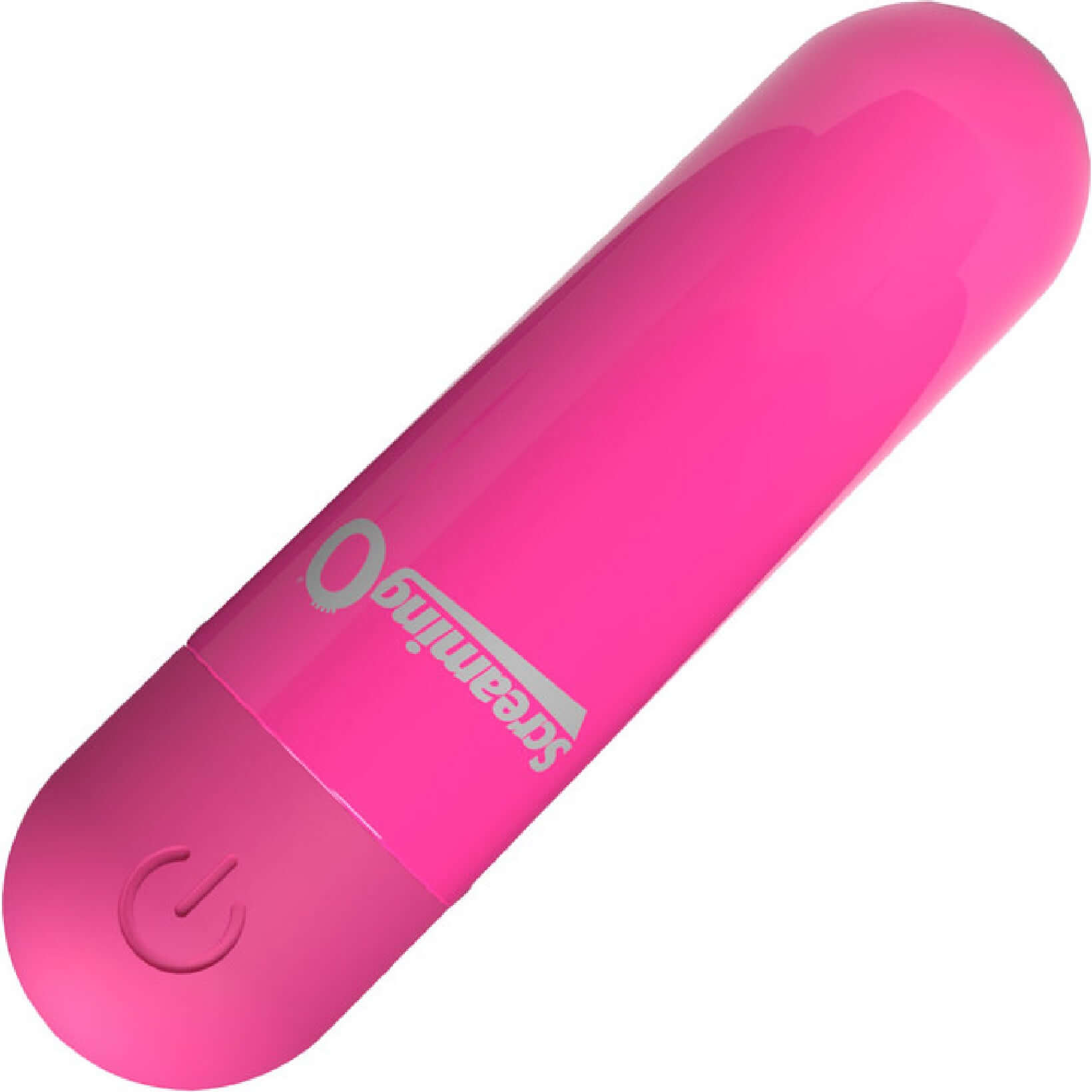 Screaming O Rechargeable Bullet in pink with deep rumbling vibrations, featuring 3 speeds and 1 pulse pattern shaped for optimal pleasure.