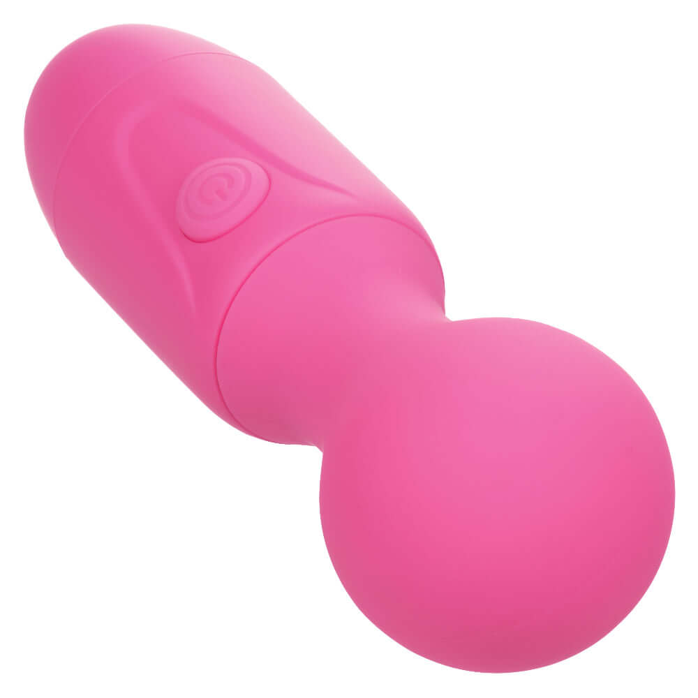 First Time Rechargeable Massager in Pink for personal pleasure with flexible neck and intense vibrations