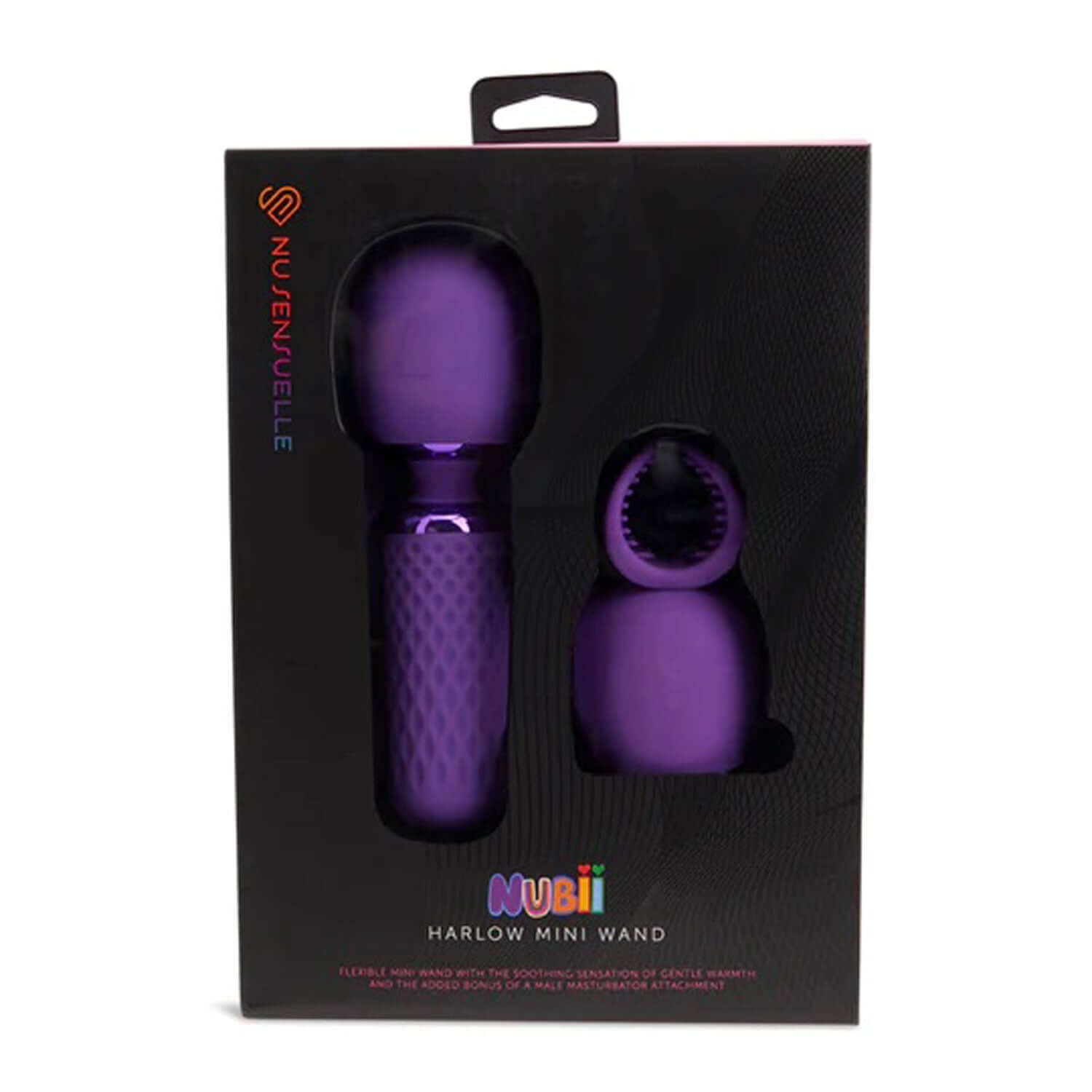 Nu Sensuelle Nubii Harlow Mini Wand Massager - Purple