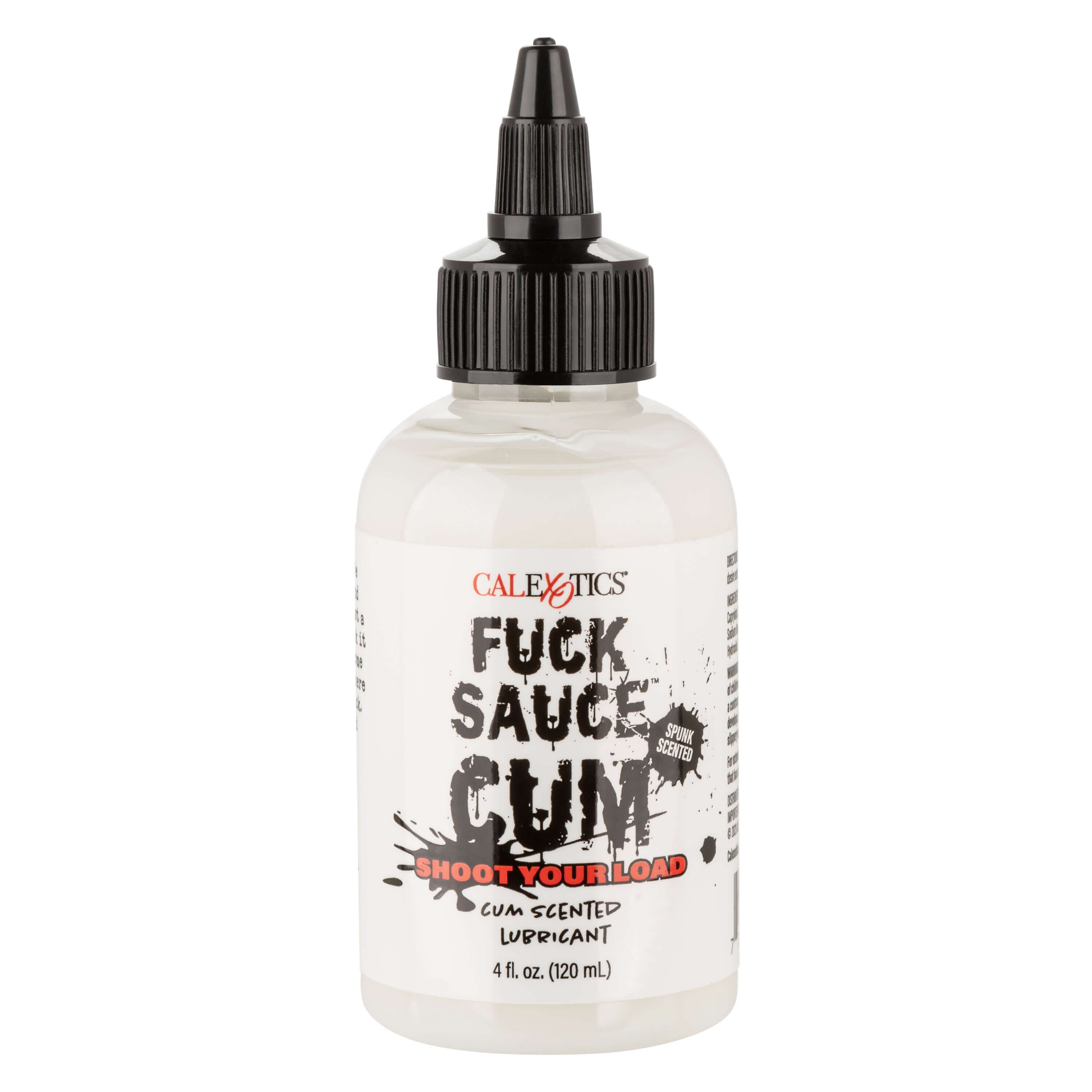 Fuck Sauce Cum Scented Lubricant - Water-based, spunk-scented lubricant in a 4 oz bottle for enhanced sensual experiences