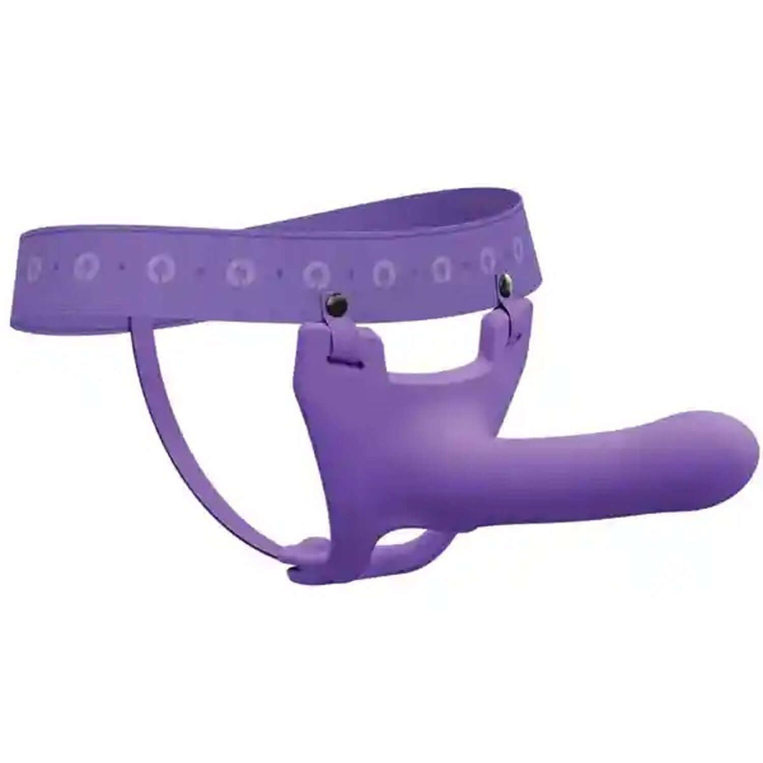 Purple Zoro 5.5 inches with S/m and X/xl waistband, built-in opening, no harness needed.