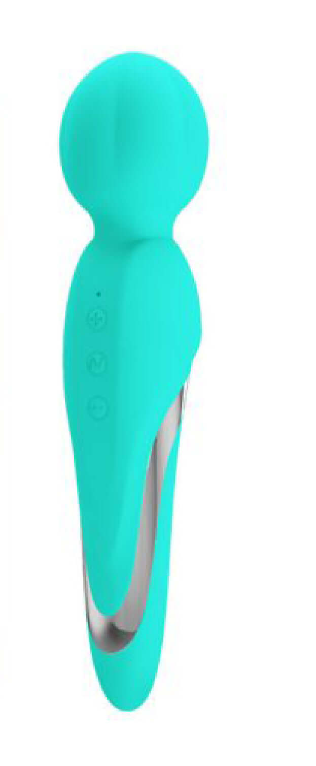 Seafoam Walter Super Soft Silicone Wand with ultra soft touch and 7 vibrating modes for a comfortable and skin-friendly experience