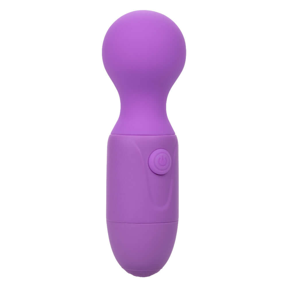 Purple First Time Rechargeable Massager with flexible neck and powerful vibrations for personal pleasure