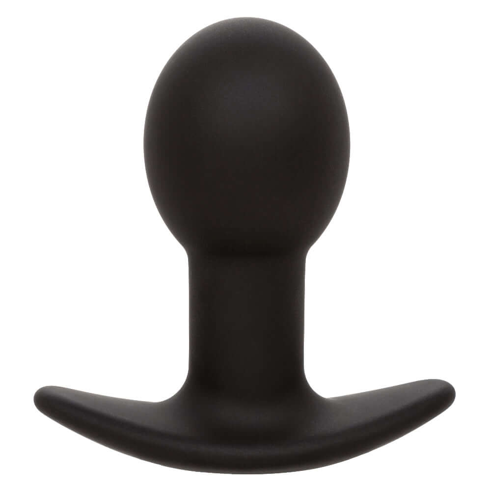 Rock Bottom Pop Probe - Black, bulbous design, sex toy with 10 vibration functions for deep and intense personal exploration.