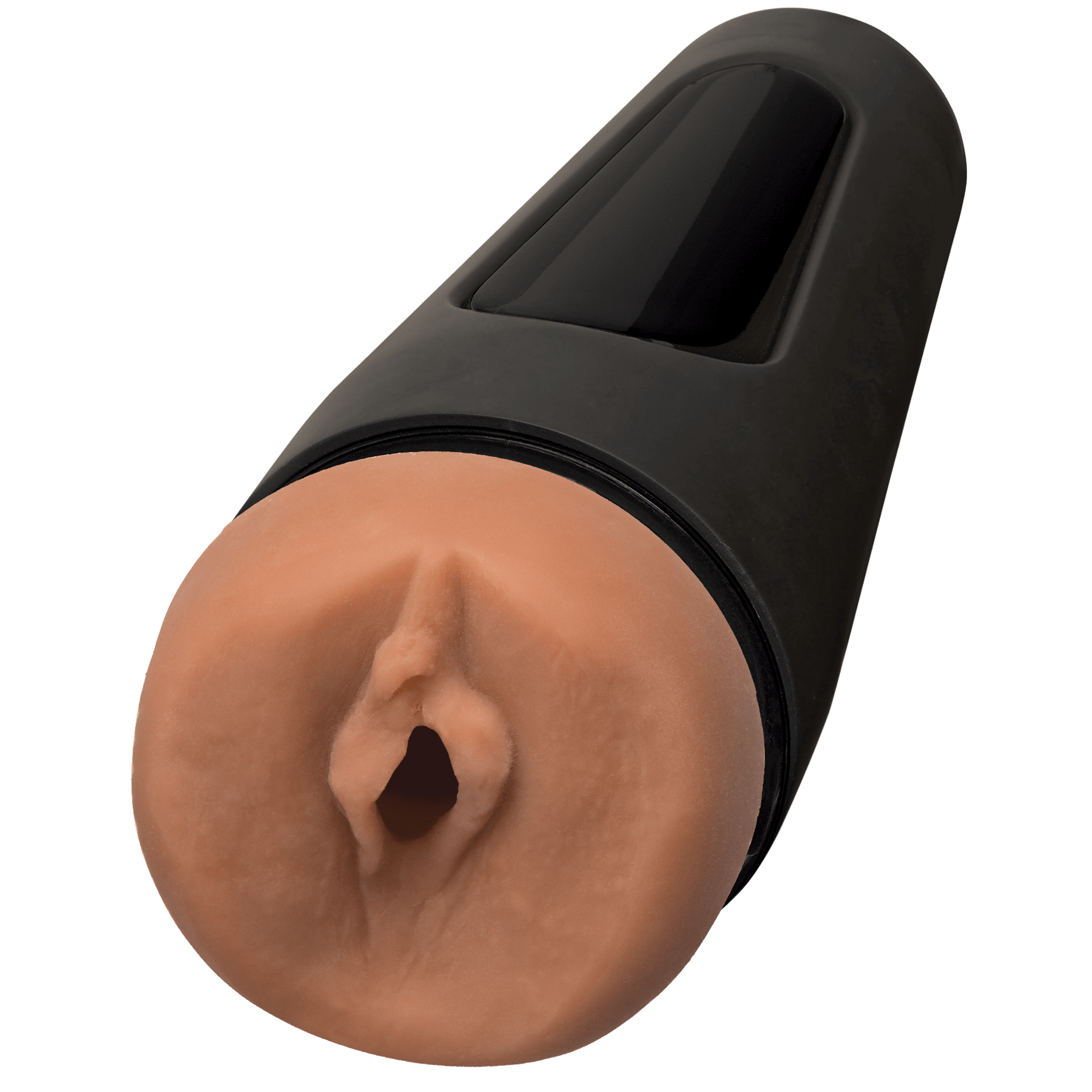 Doc Johnson Main Squeeze Original Pussy Caramel - Adjustable Pressure, Suction, Discreet Storage, and Easy Cleaning - Realistic Texture