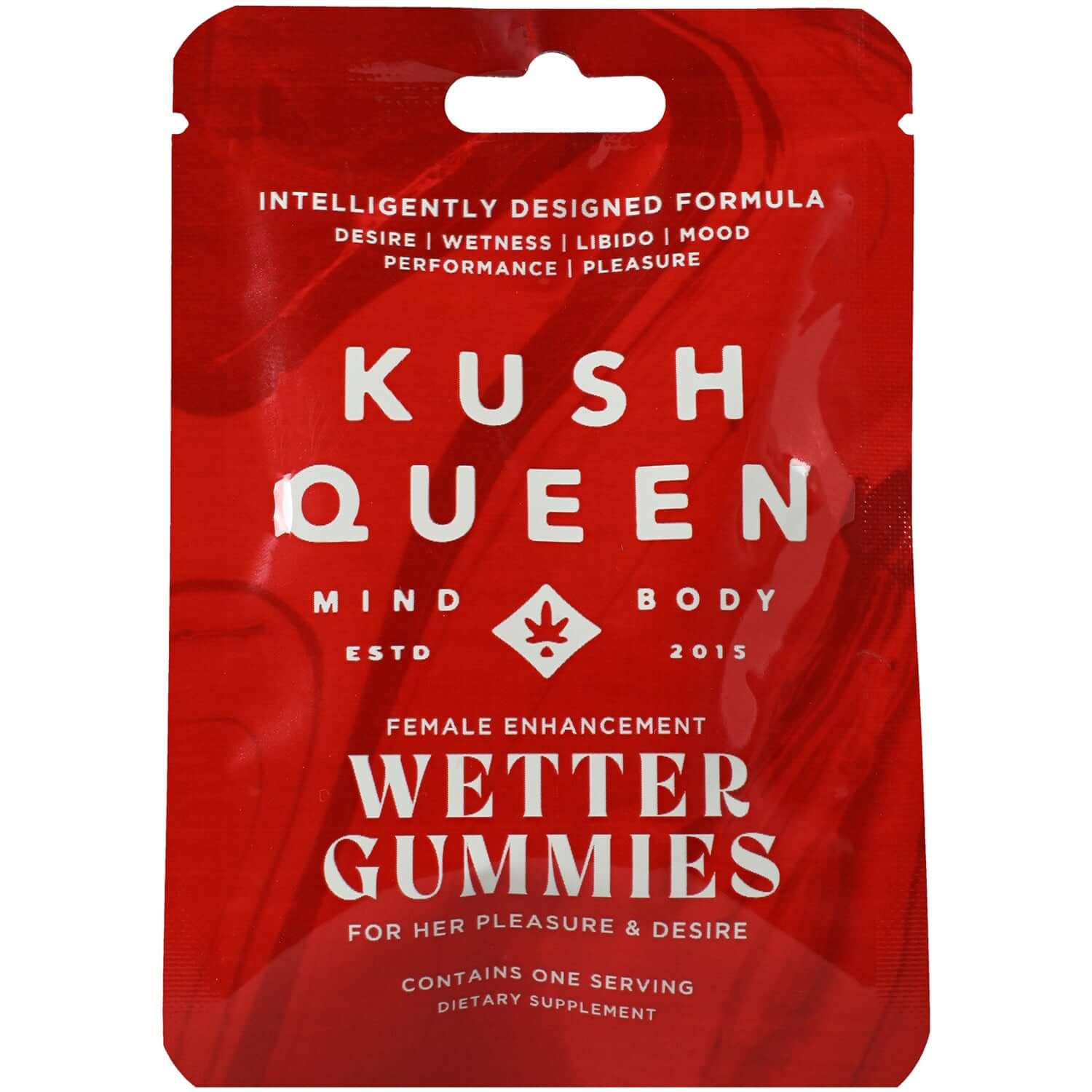 Kush Queen Wetter Gummies Female Enhancement 12 Pack Display 1 Per Pack-1