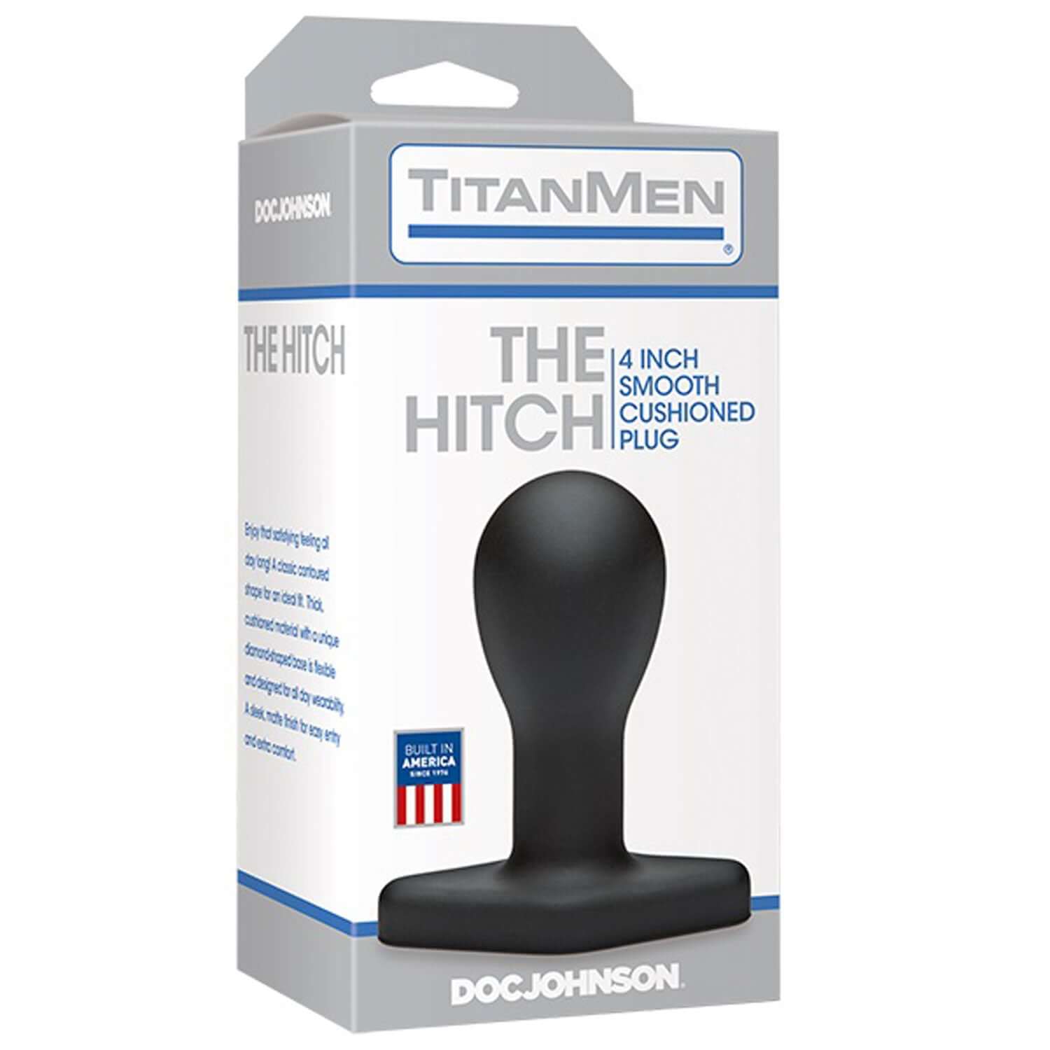 Titanmen - the Hitch Black Anal Plug