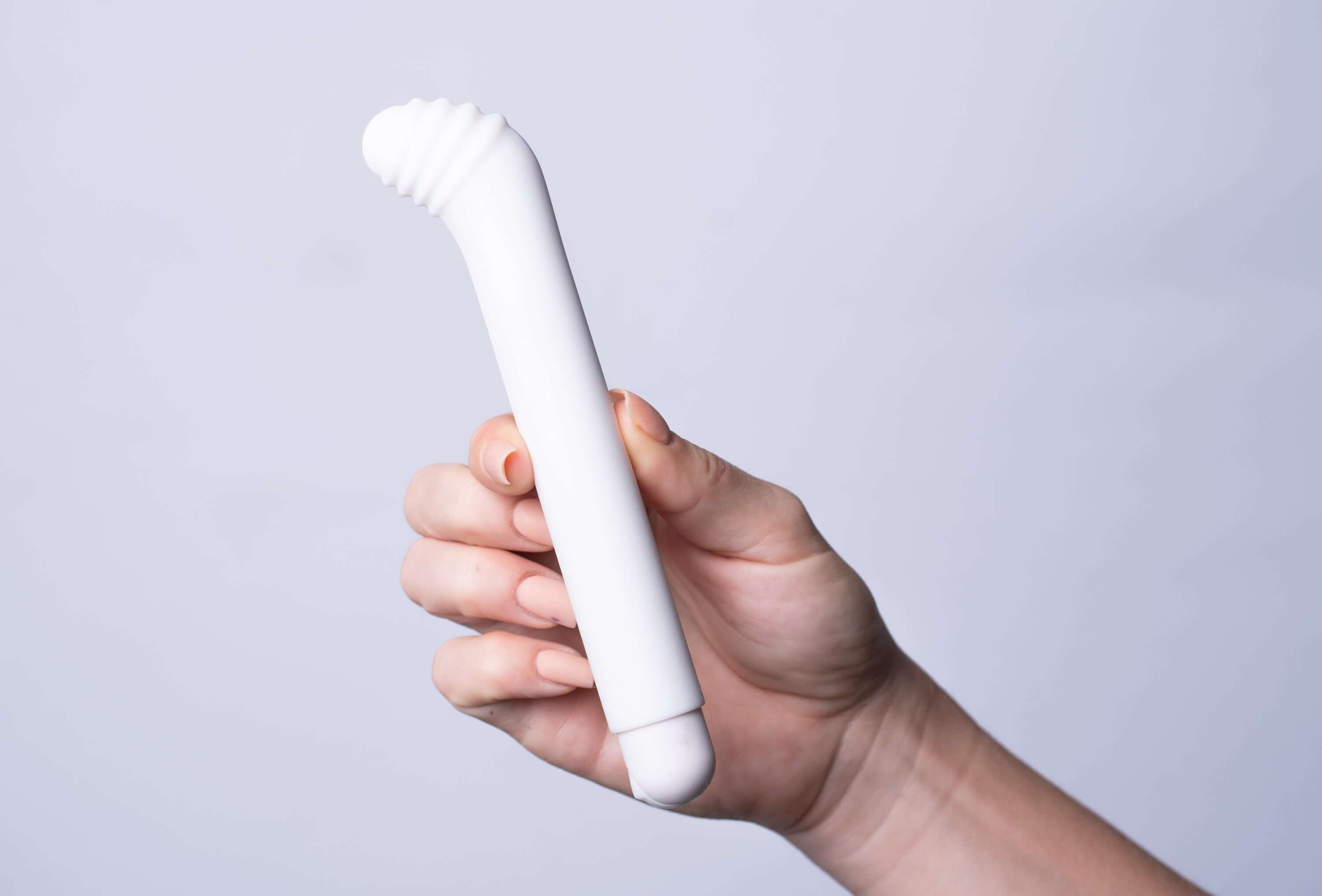 Misty G-Spot Vibrator - White-2