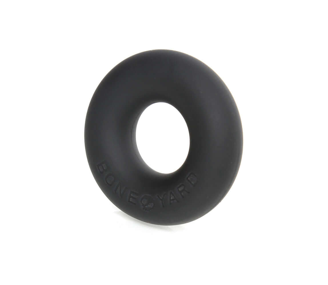 Ultimate Silicone Cock Ring - Black-3