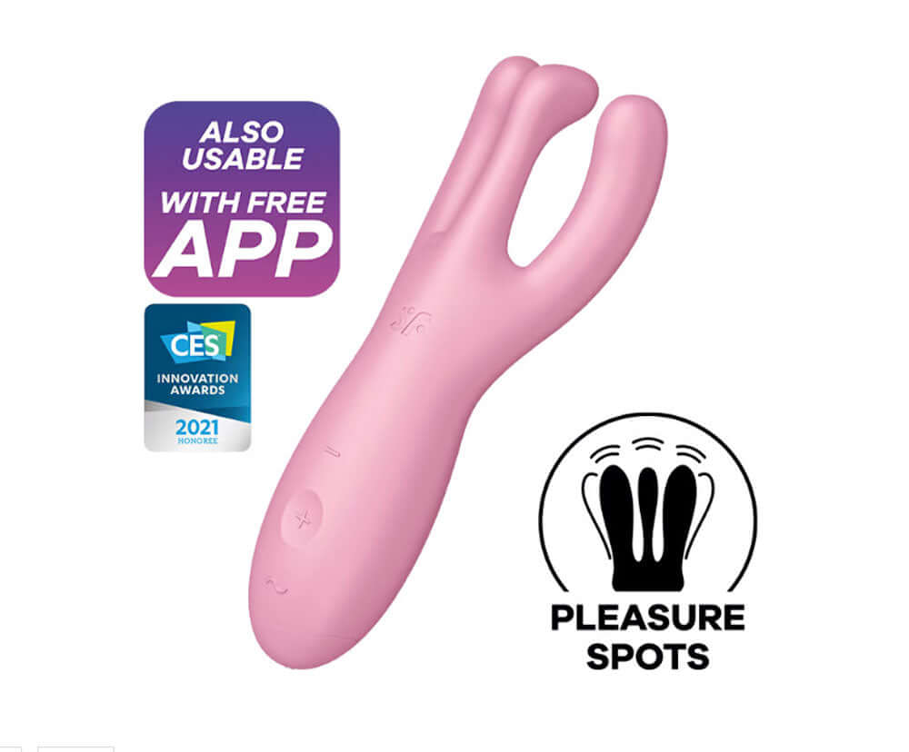 Satisfyer Threesome 4 - Pink-2