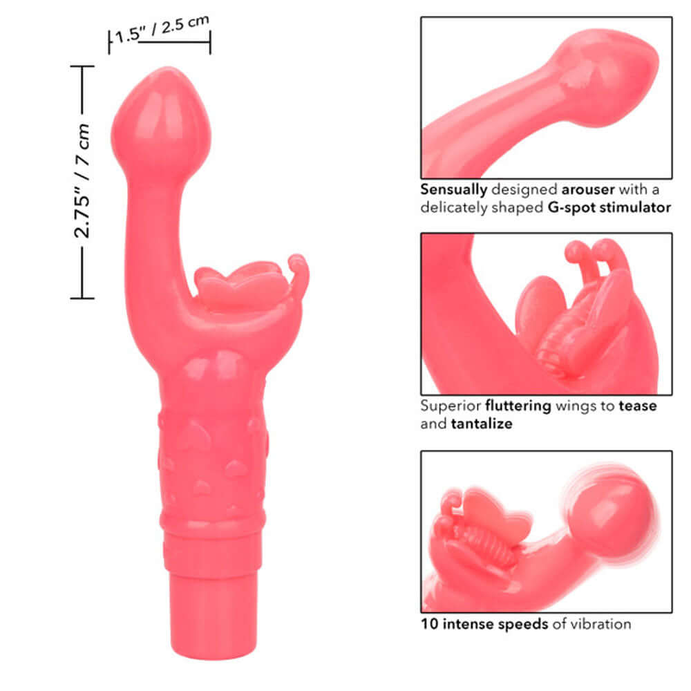 Rechargeable Butterfly Kiss - Pink-5