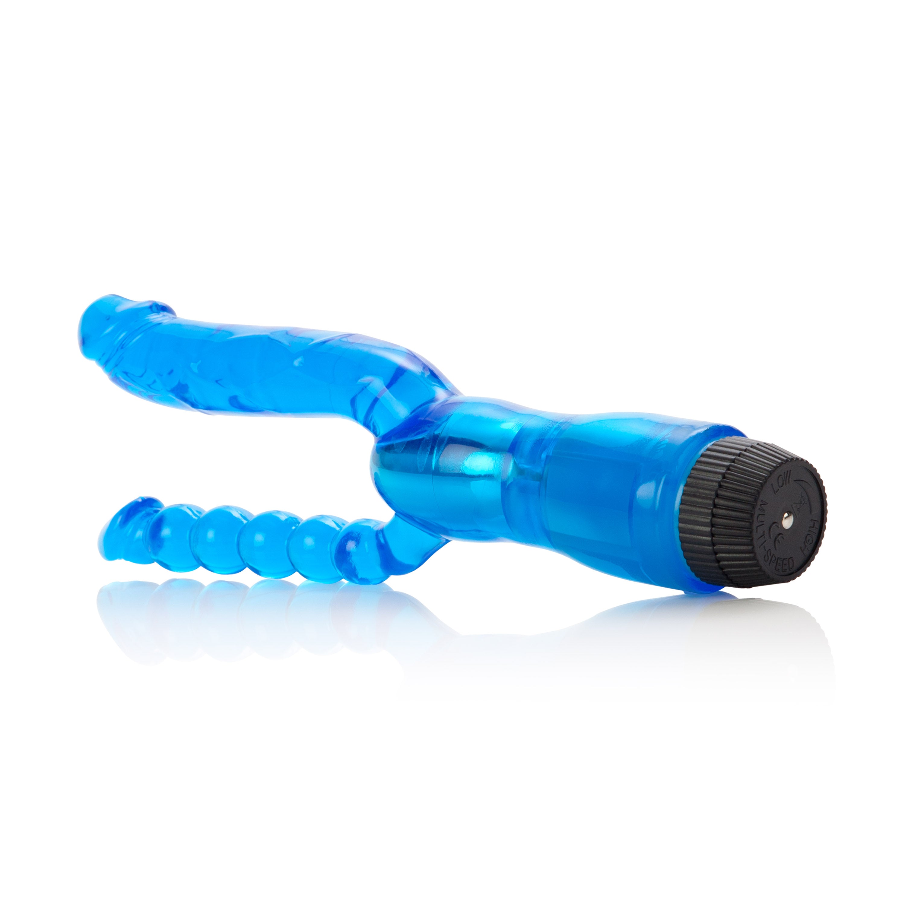 Dual Penetrator Vibrator Blue