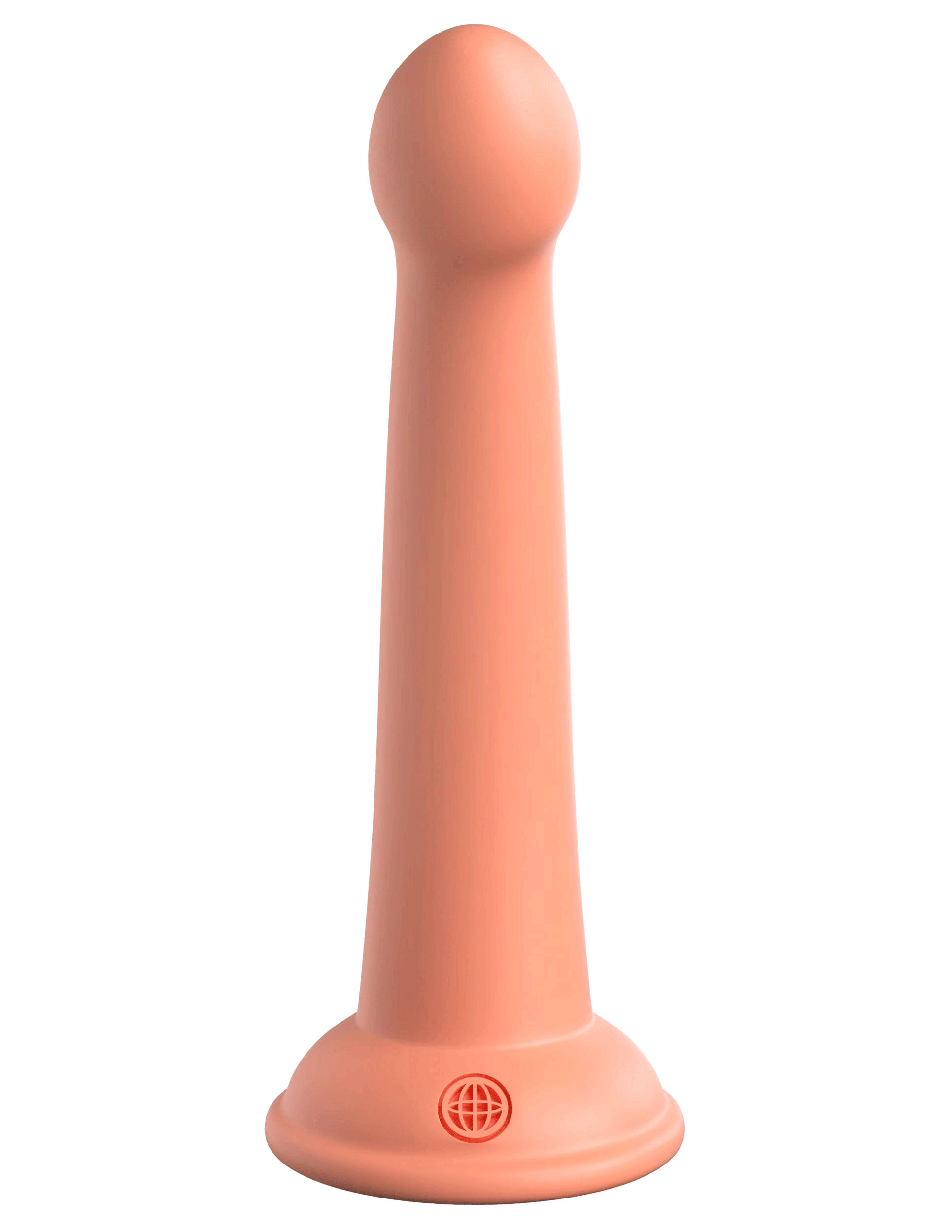 Dillio Platinum - Secret Explorer 6 Inch Dildo -  Peach