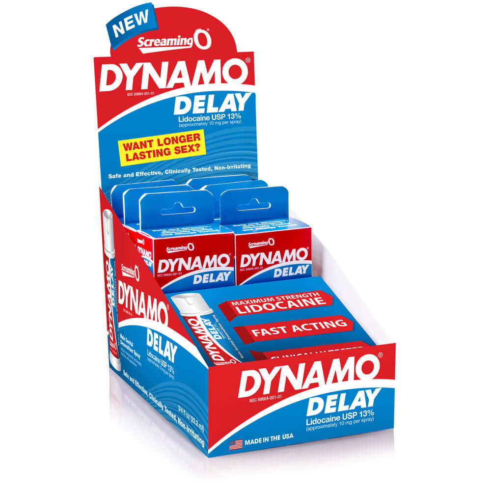 Dynamo Delay Spray - 6 Count Display-0