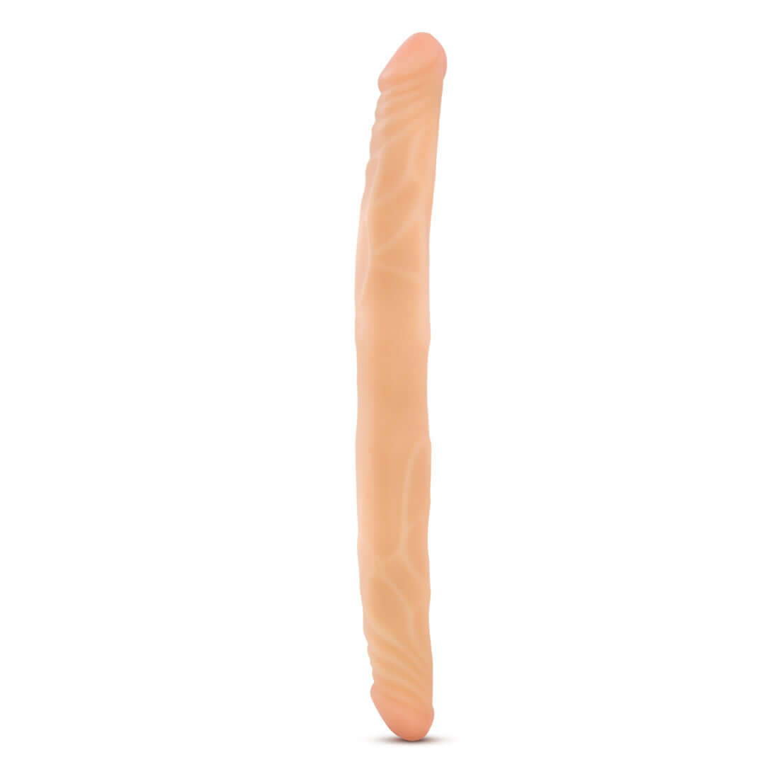 B Yours 14 Inch Double Dildo - Beige-1