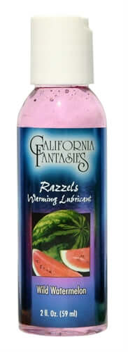 Razzels Warming Lubricant - Wild Watermelon - 2 Oz. Bottle-0