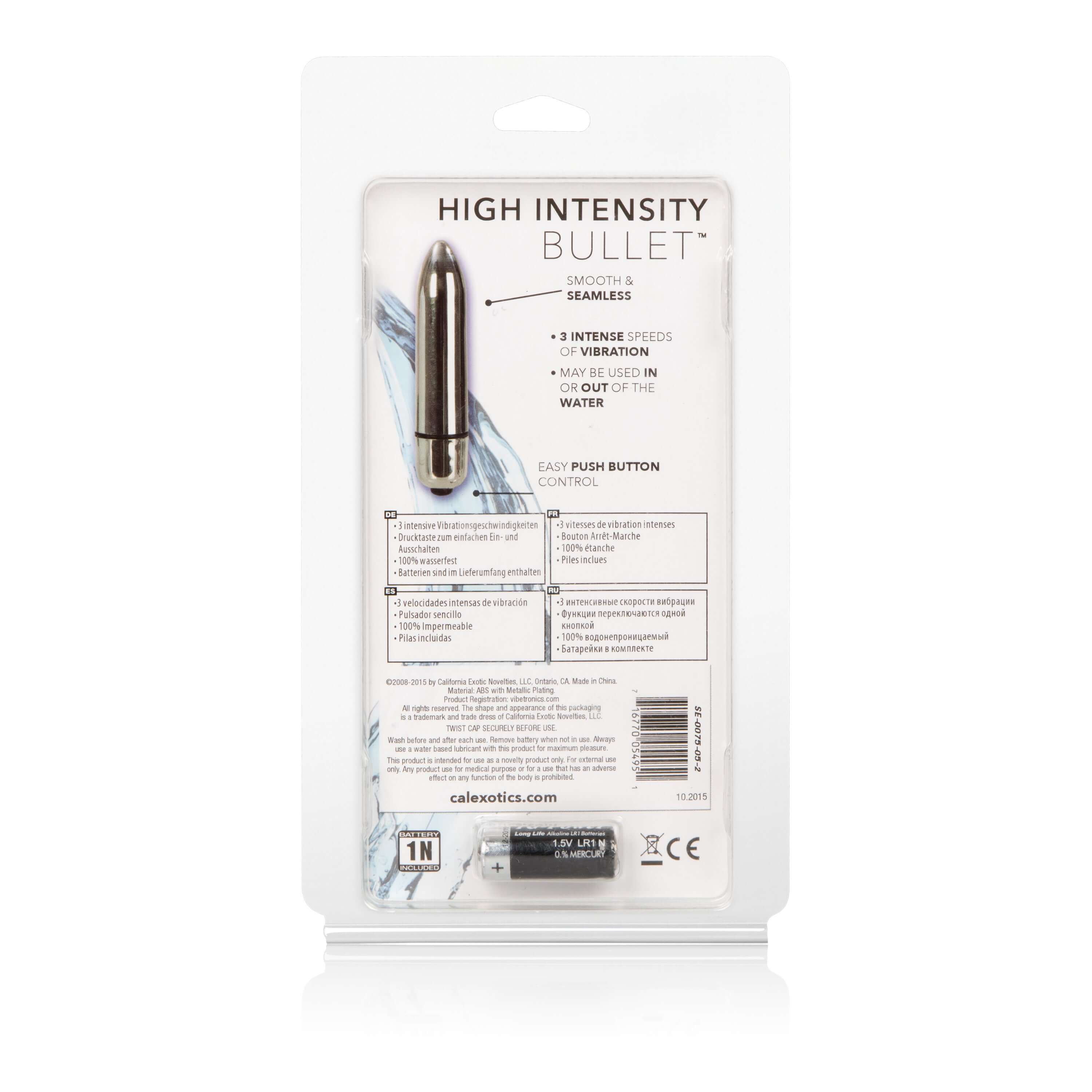 High Intensity Bullet - Silver-5