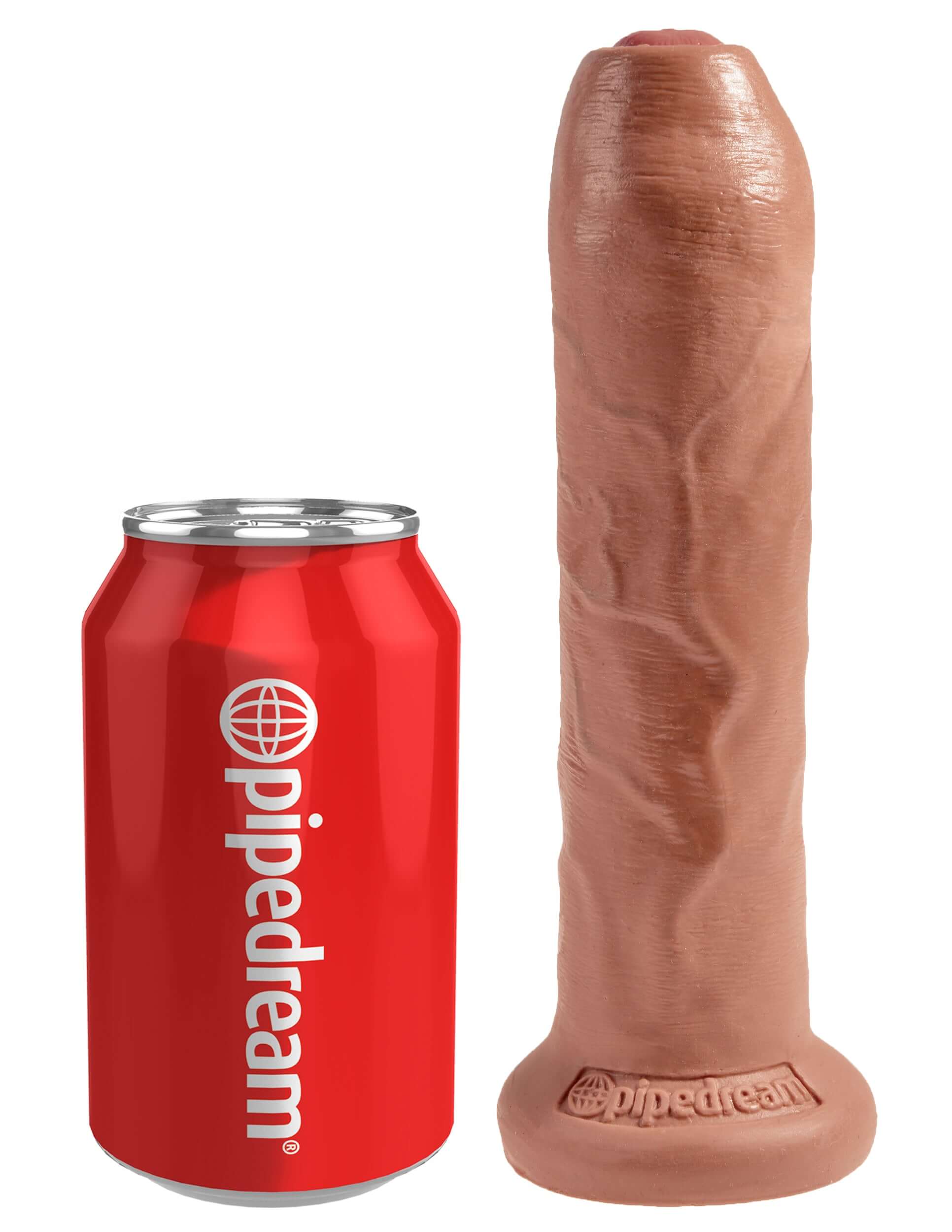 King Cock 7 Inch Uncut - Tan-3