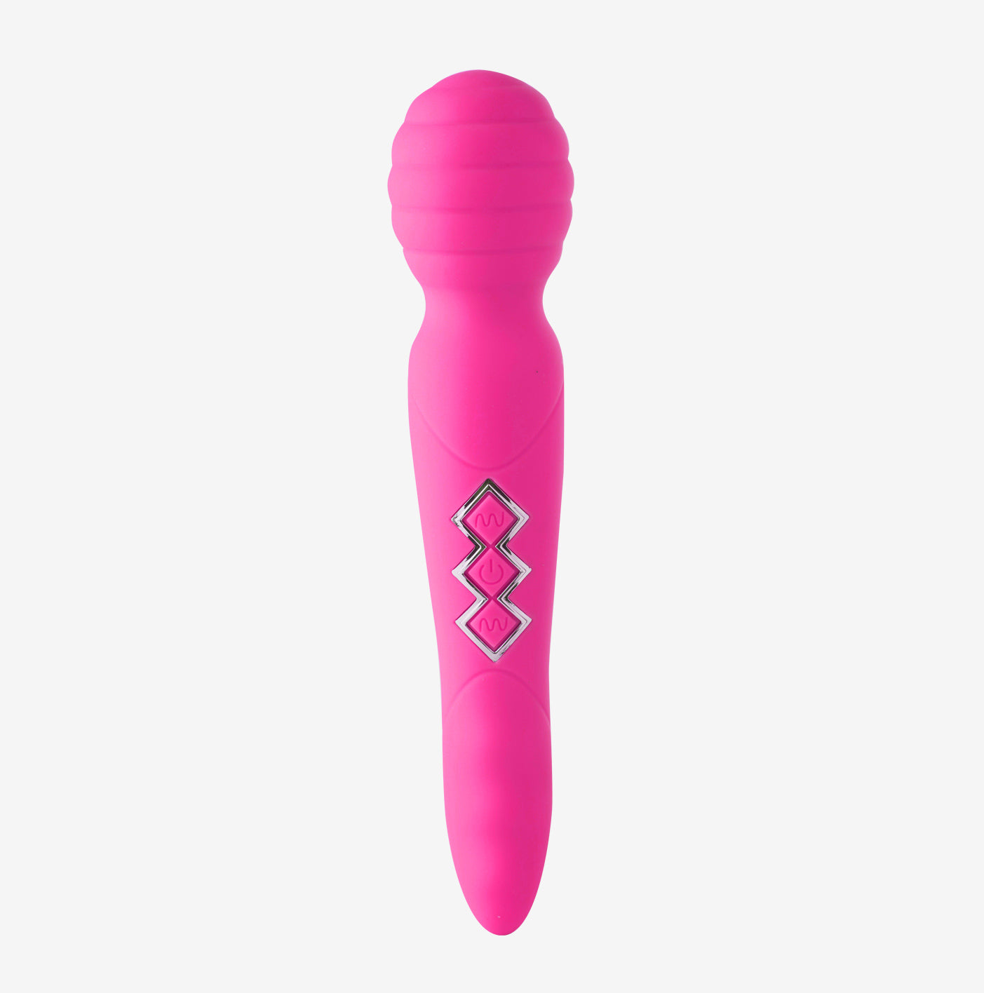 Zoe Twisty Dual Vibrating Pleasure Wand - Pink-5