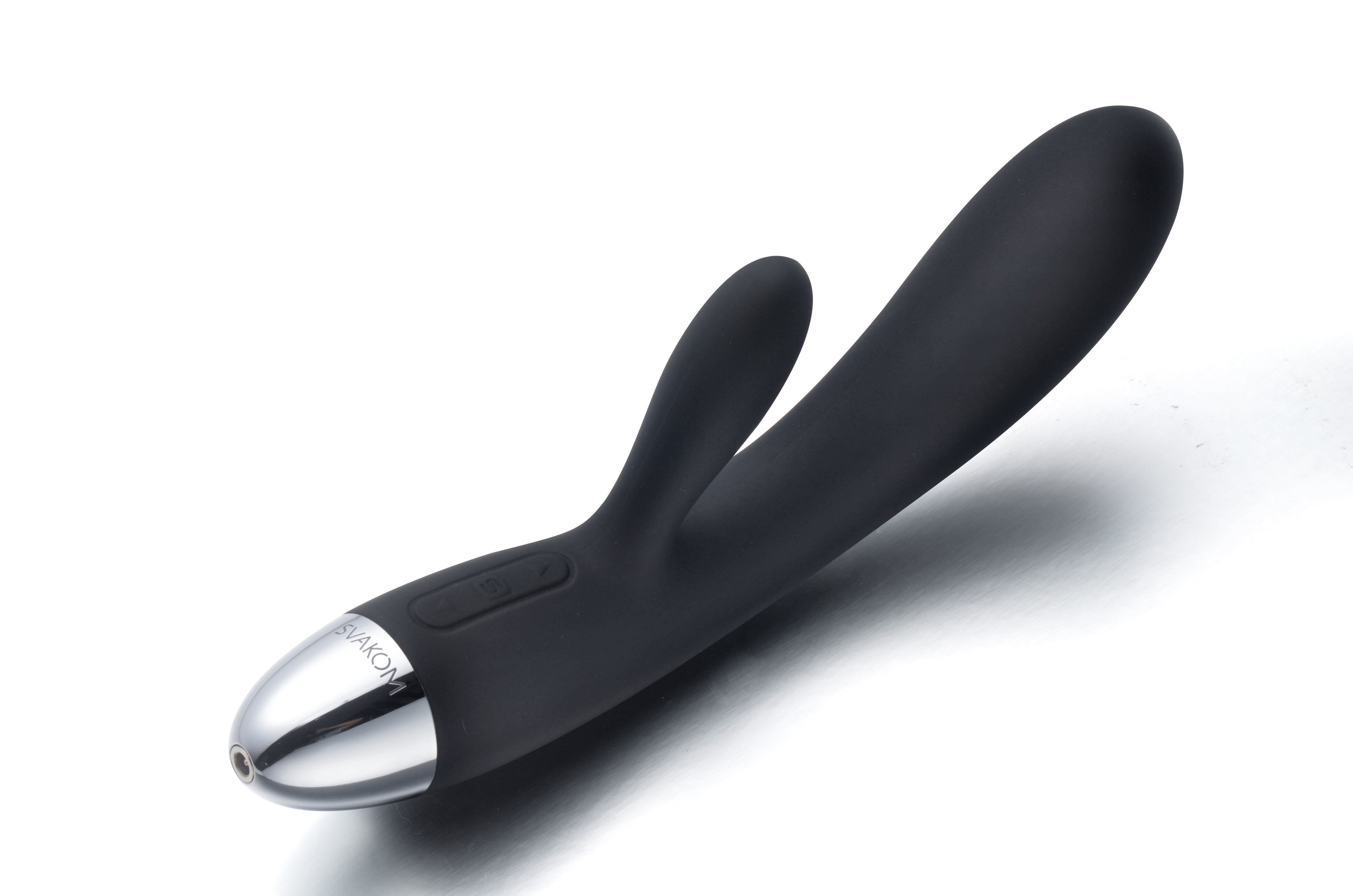 SVAKOM Alice Rechargeable Dual Motor Rabbit Vibe Black