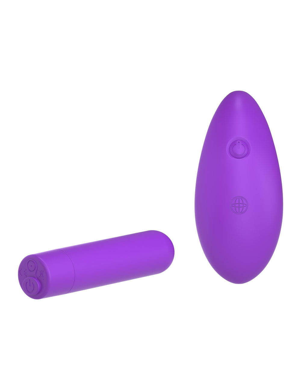 Fantasy for Her - Her Rechargeable Remote Control Bullet Purple-4