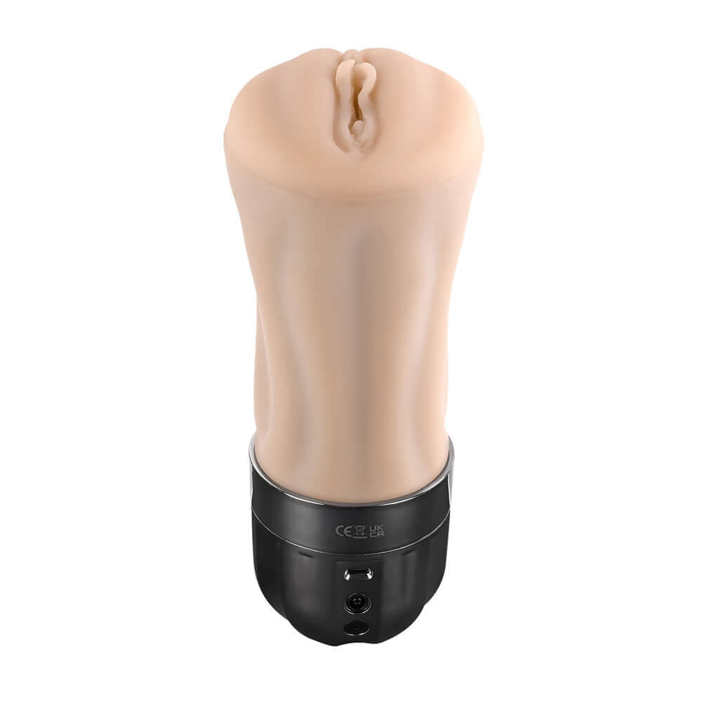 Tight Lipped Light Sucking Masturbator with realistic texture, dual motors, and flexible material for maximum stimulation