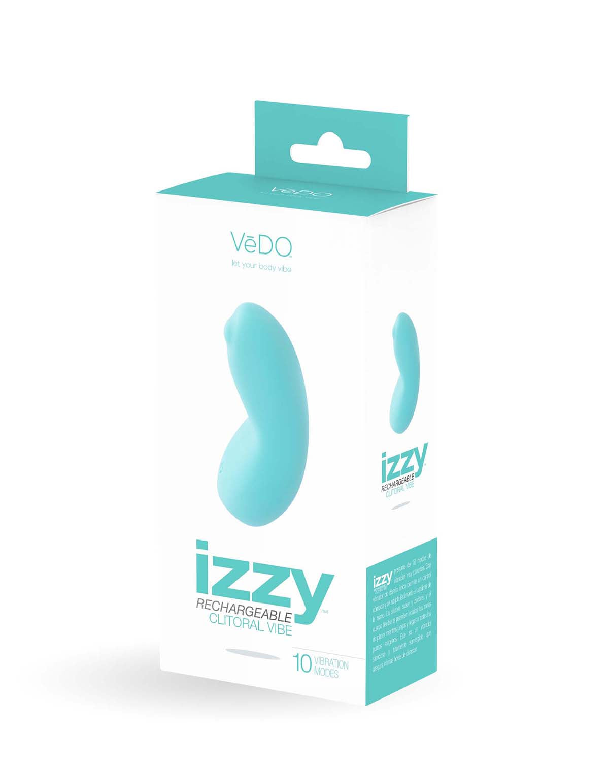 Izzy Rechargeable Vibe -Turquoise