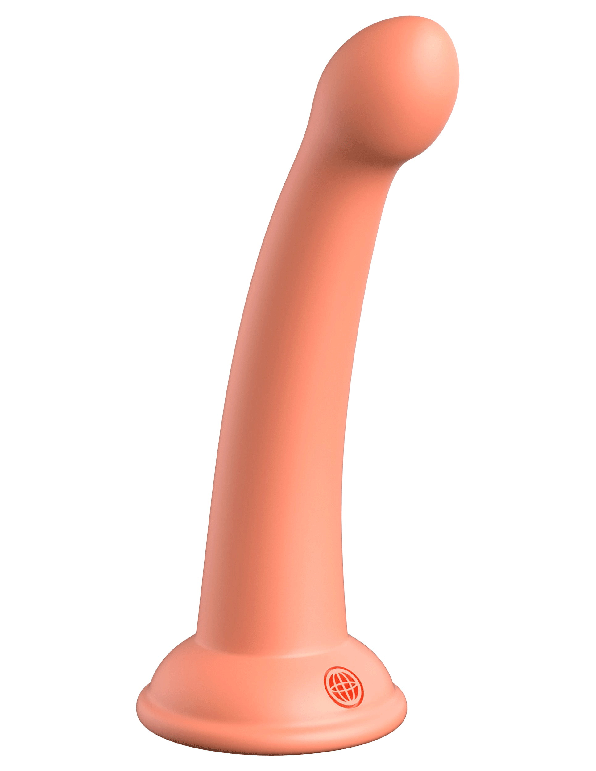 Dillio Platinum - Secret Explorer 6 Inch Dildo -  Peach