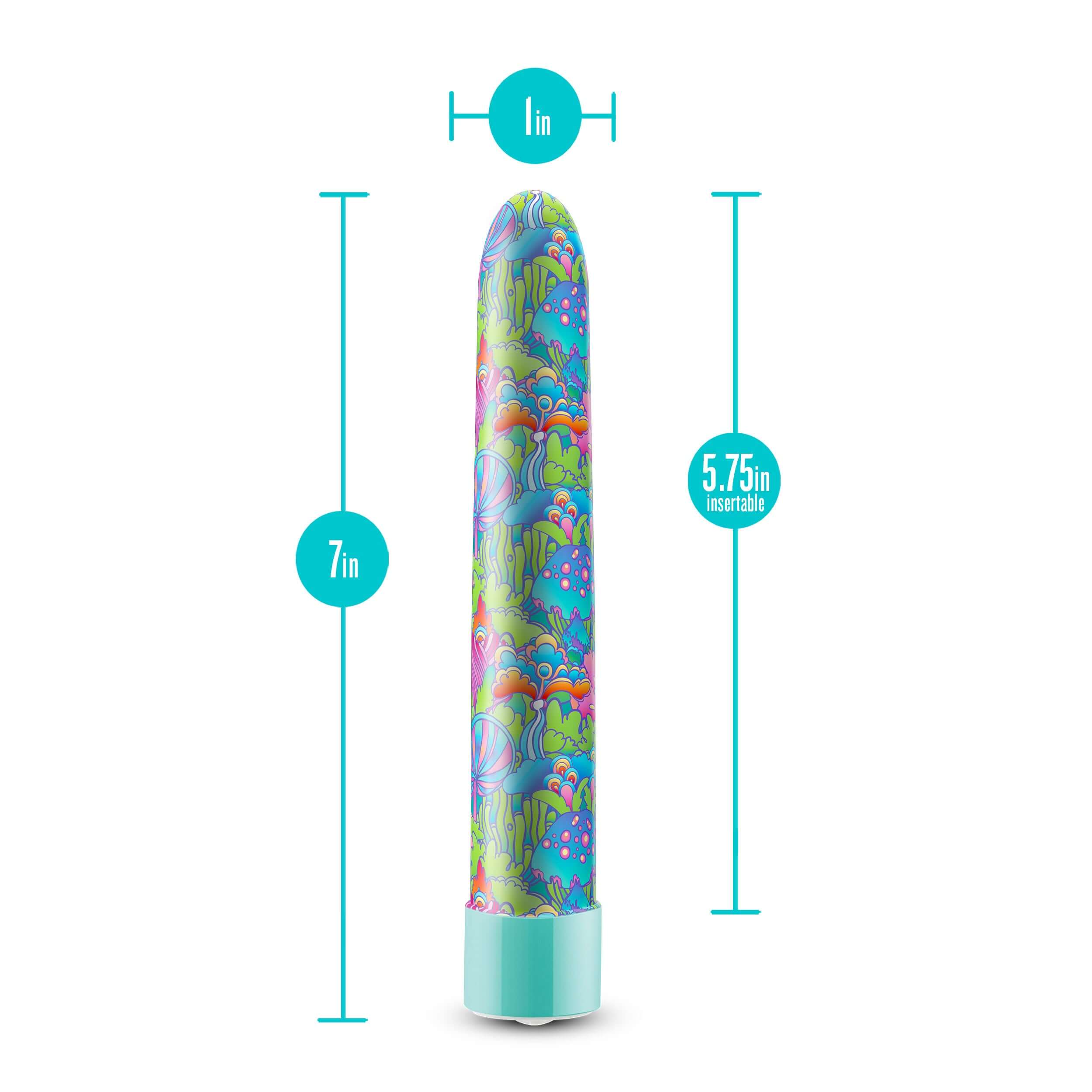 Limited Addiction - Utopia - 7 Inch Rechargeable  Vibe - Aqua-4