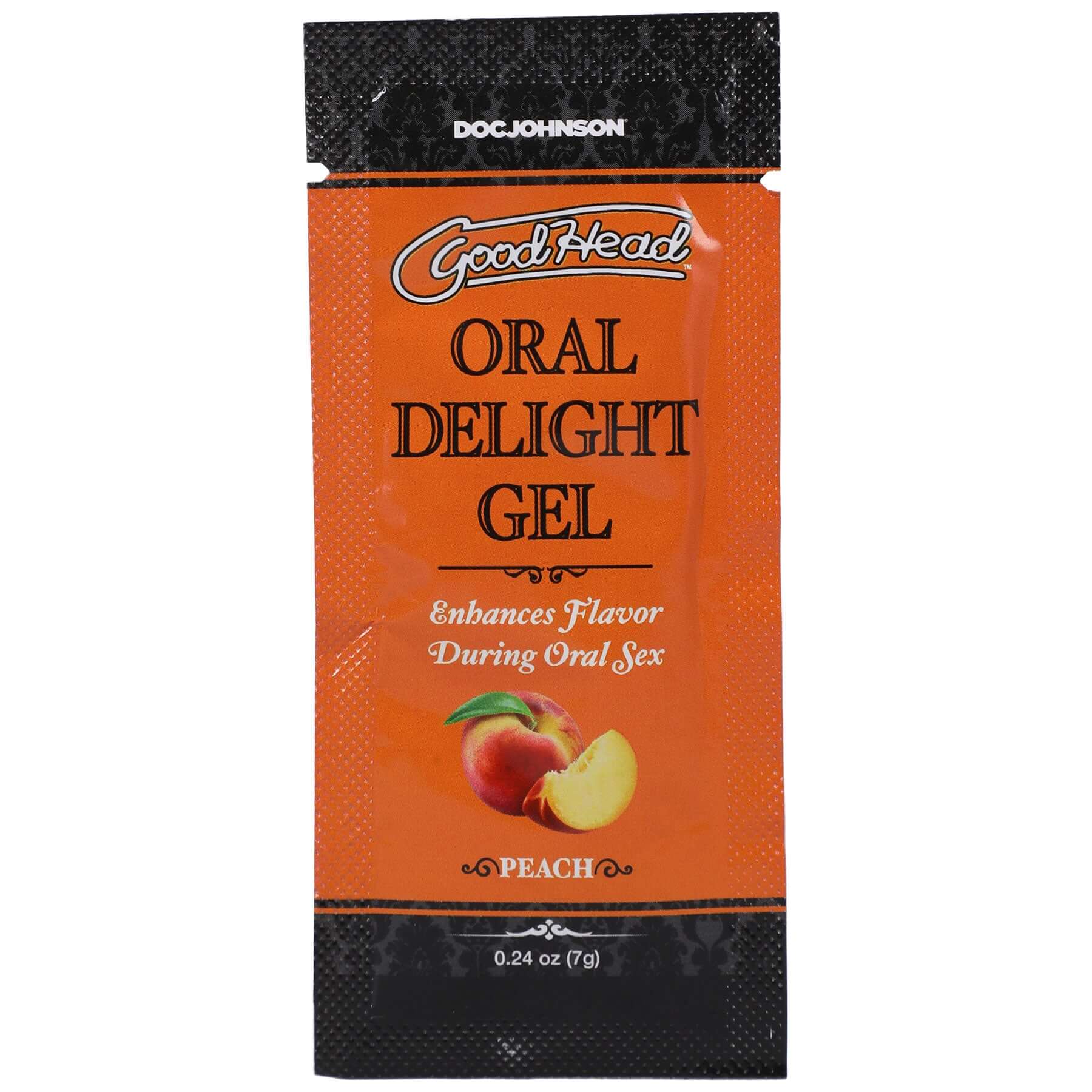 Goodhead - Oral Delight Gel - Peach - 0.24 Oz-0