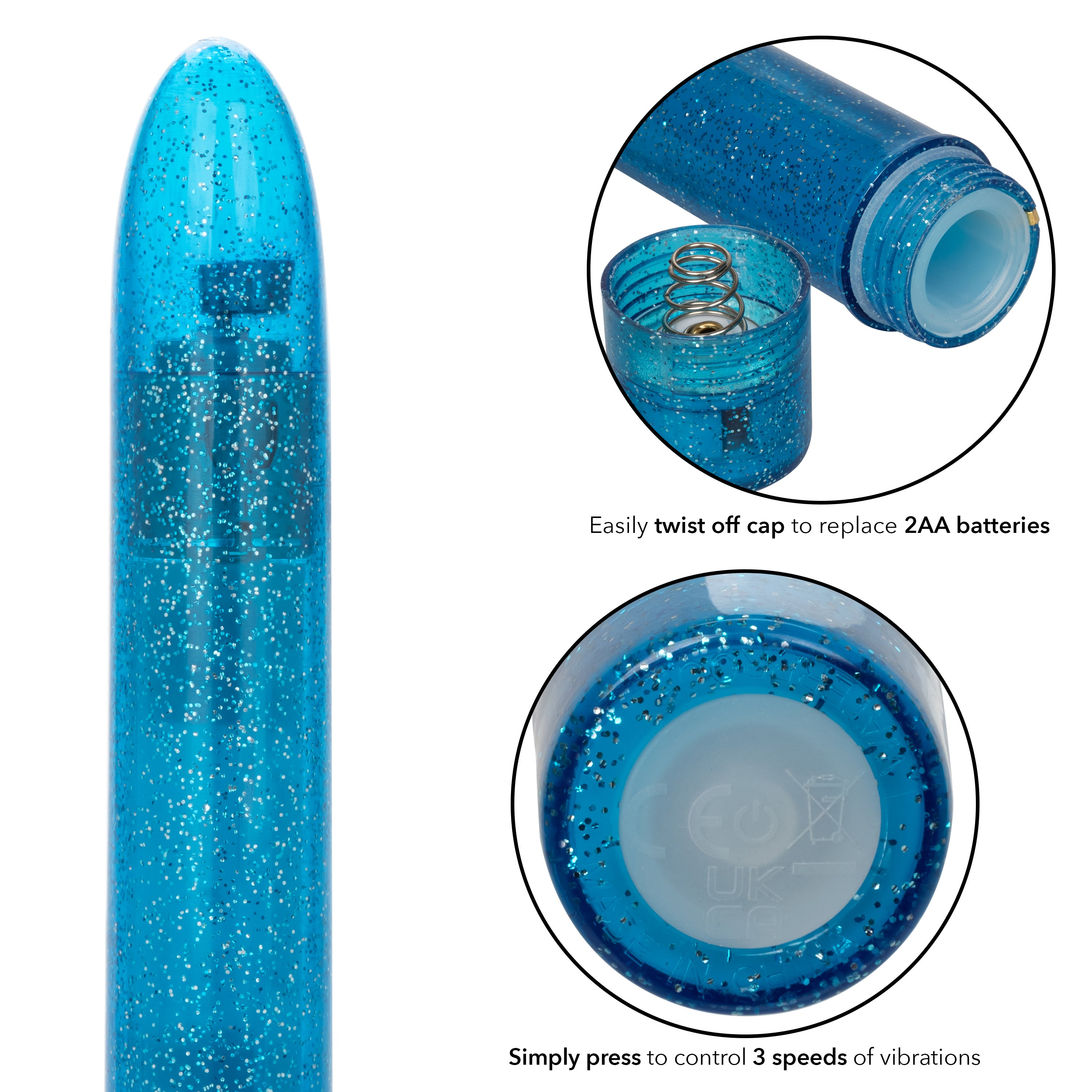 Sparkle Slim Vibe - Blue-6